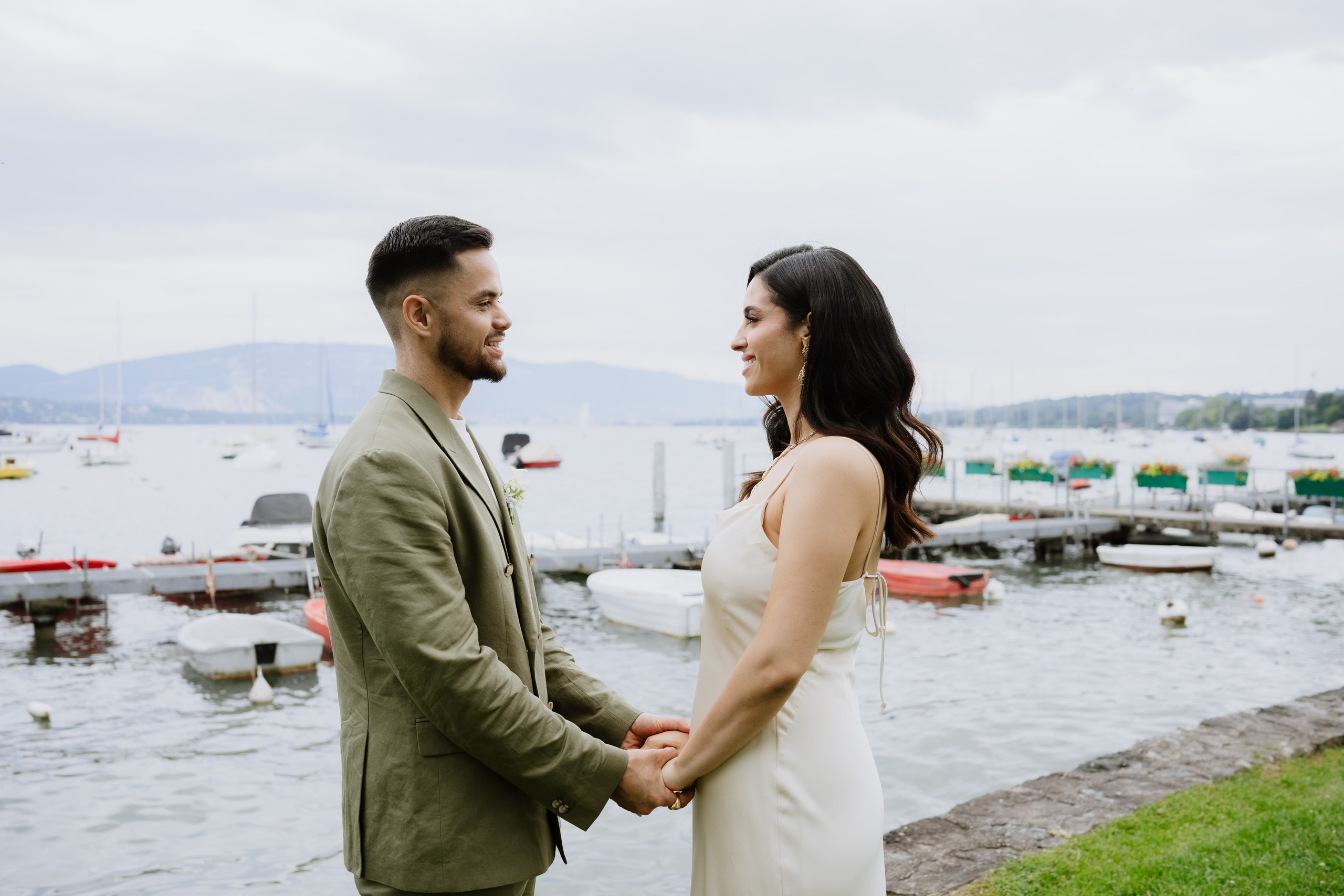 Yasmine & Steven | civil wedding in Eaux-Vives. Профессиональный свадебный фотограф в Женеве и Швейцарии | Таня Вовчецкая