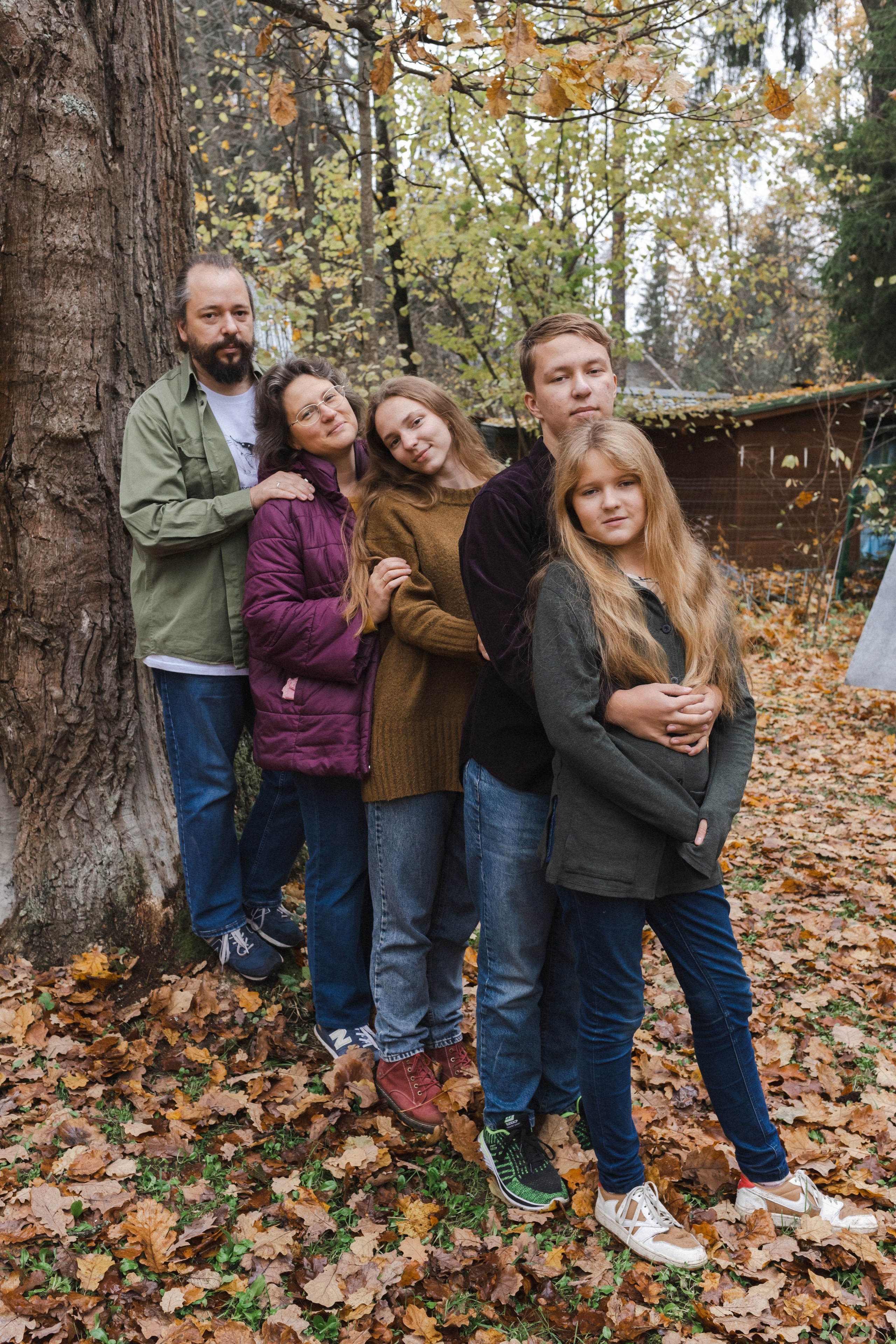 Five o'clock (история большой семьи). Семейный фотограф в Москве