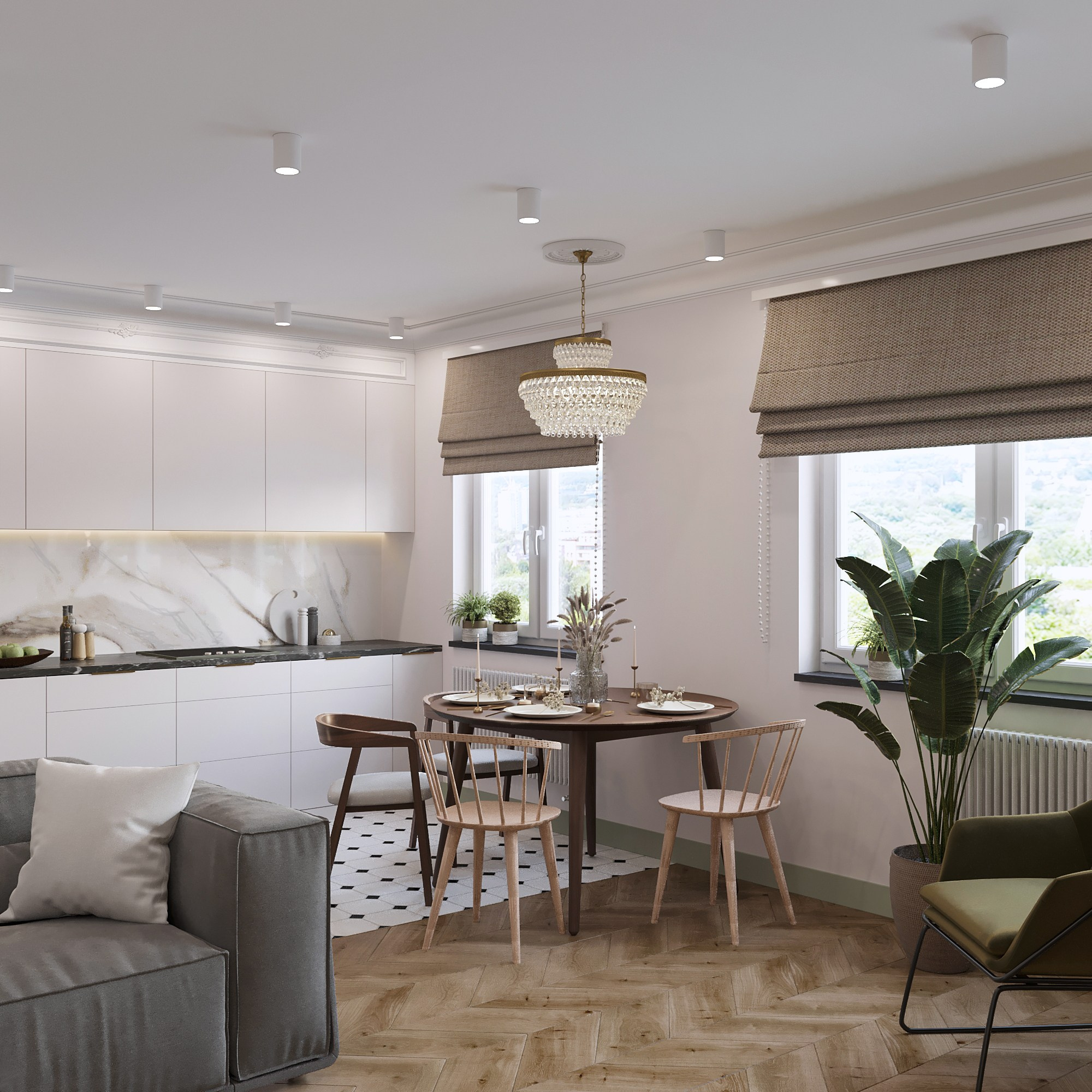 Квартира 85 метров м. Юго-западная. Главная