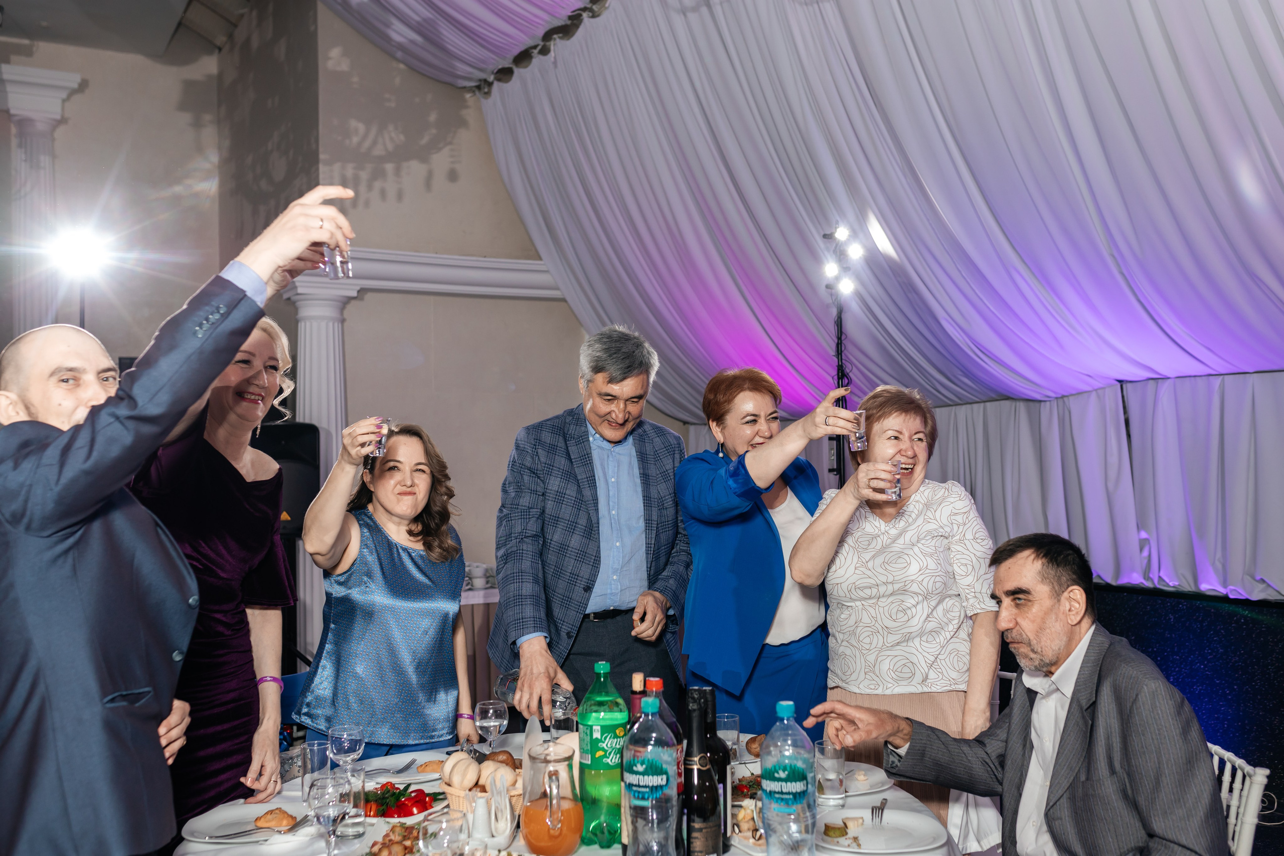 Свадьба Михаила и Эльвиры. Банкет. Марина Шаймухаметова. Фотограф в Уфе