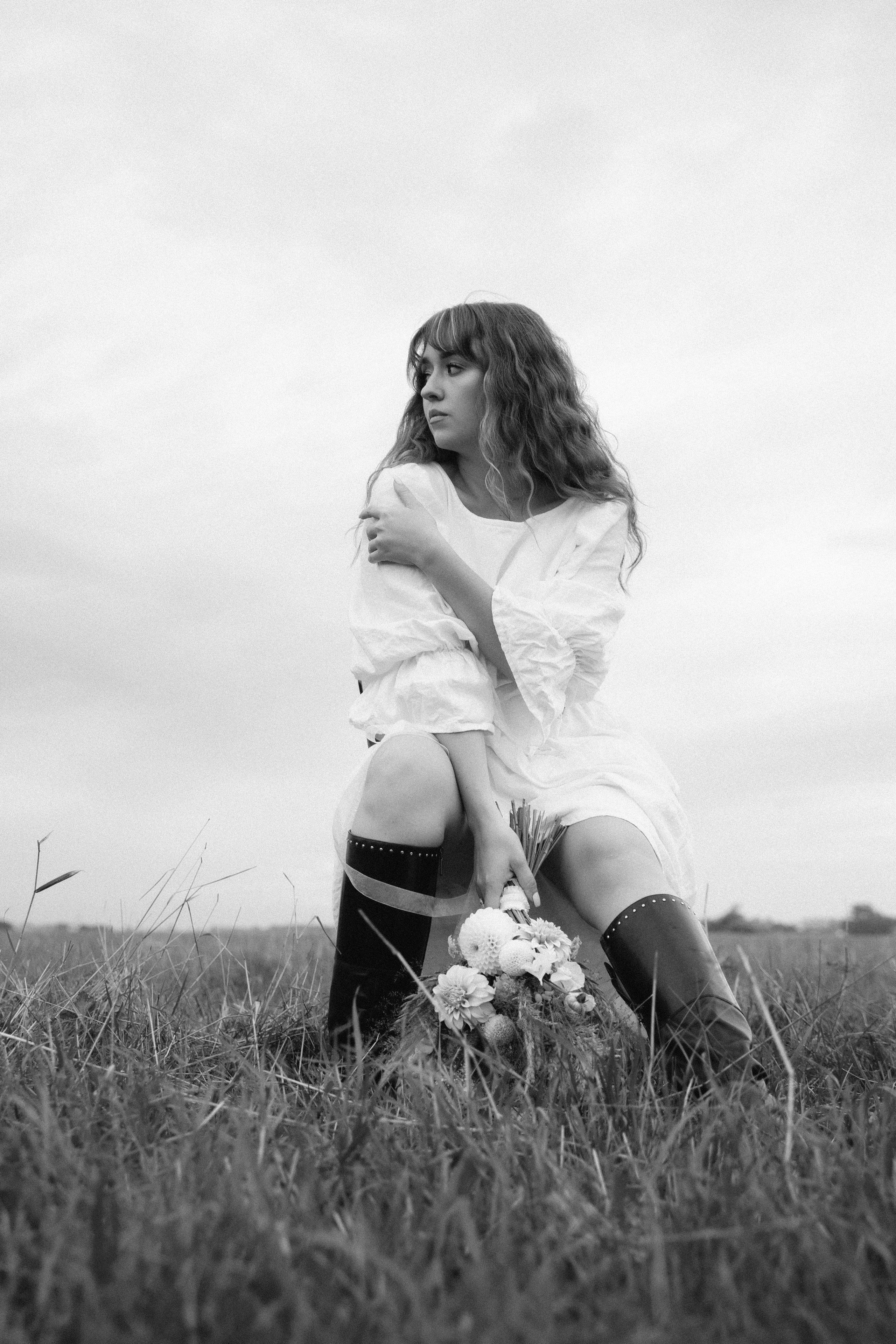 Фотосессия в поле для Александры. Фотограф Надежда Погребняк | Рязань | Москва