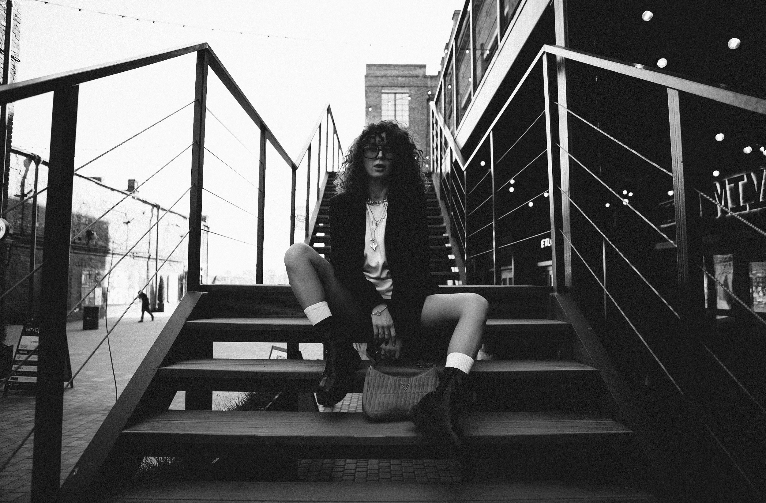 Street съемка. Александра. Ведущая. Репортажный и свадебный фотограф в Санкт-Петербурге Романов Вадим