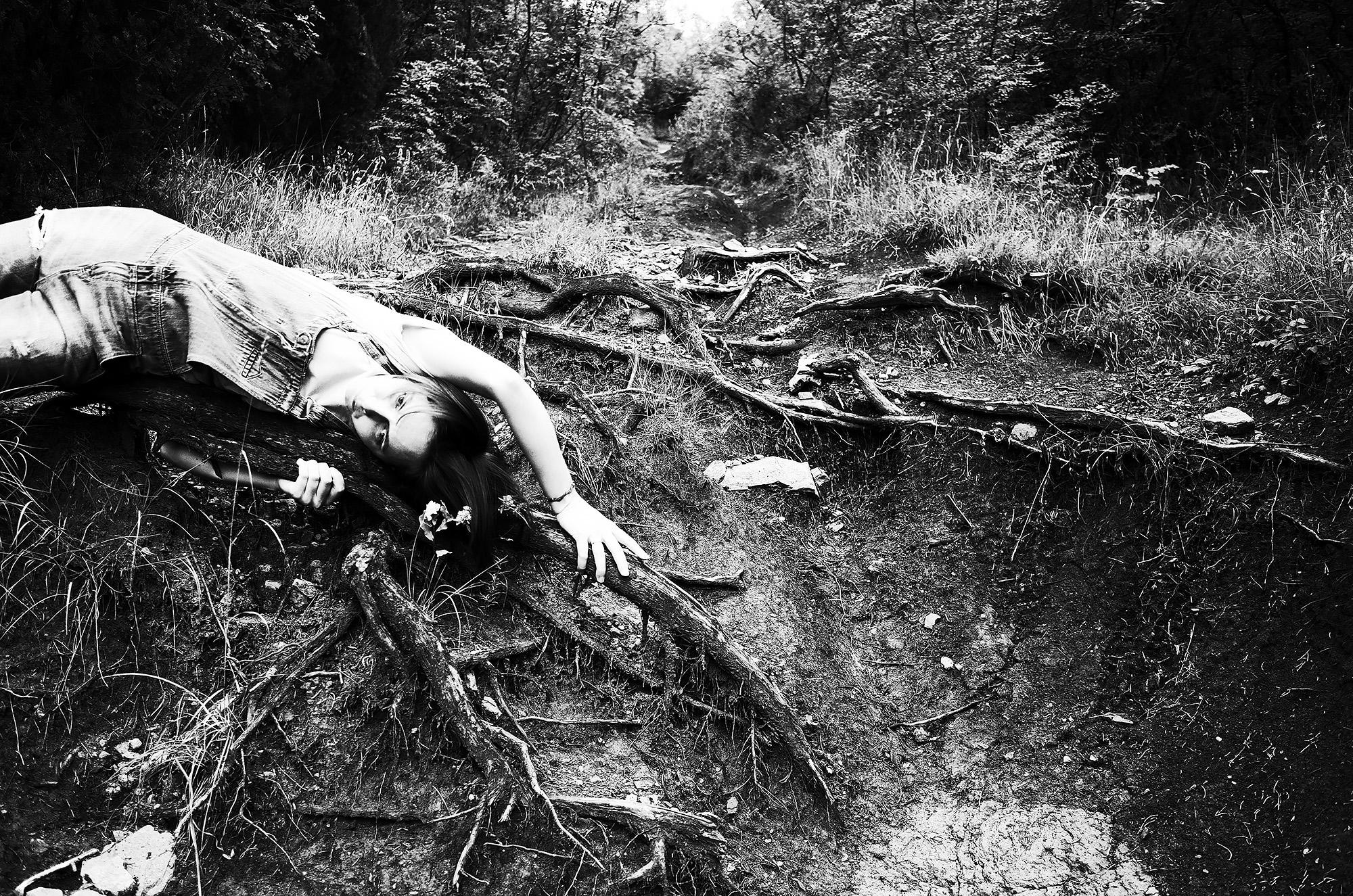 Портрет в лесу