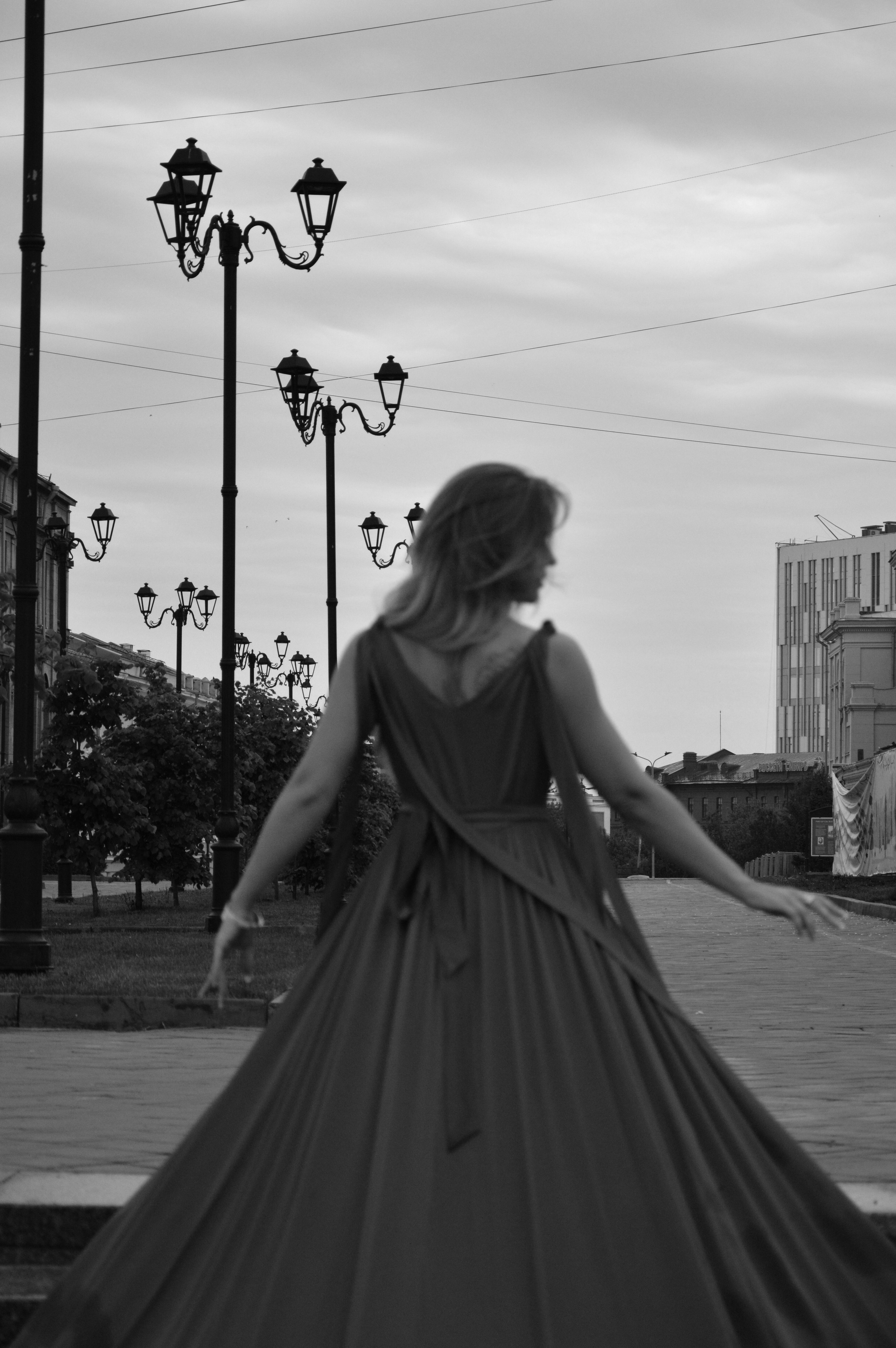 Летящие платья. Мобильный фотограф в Омске