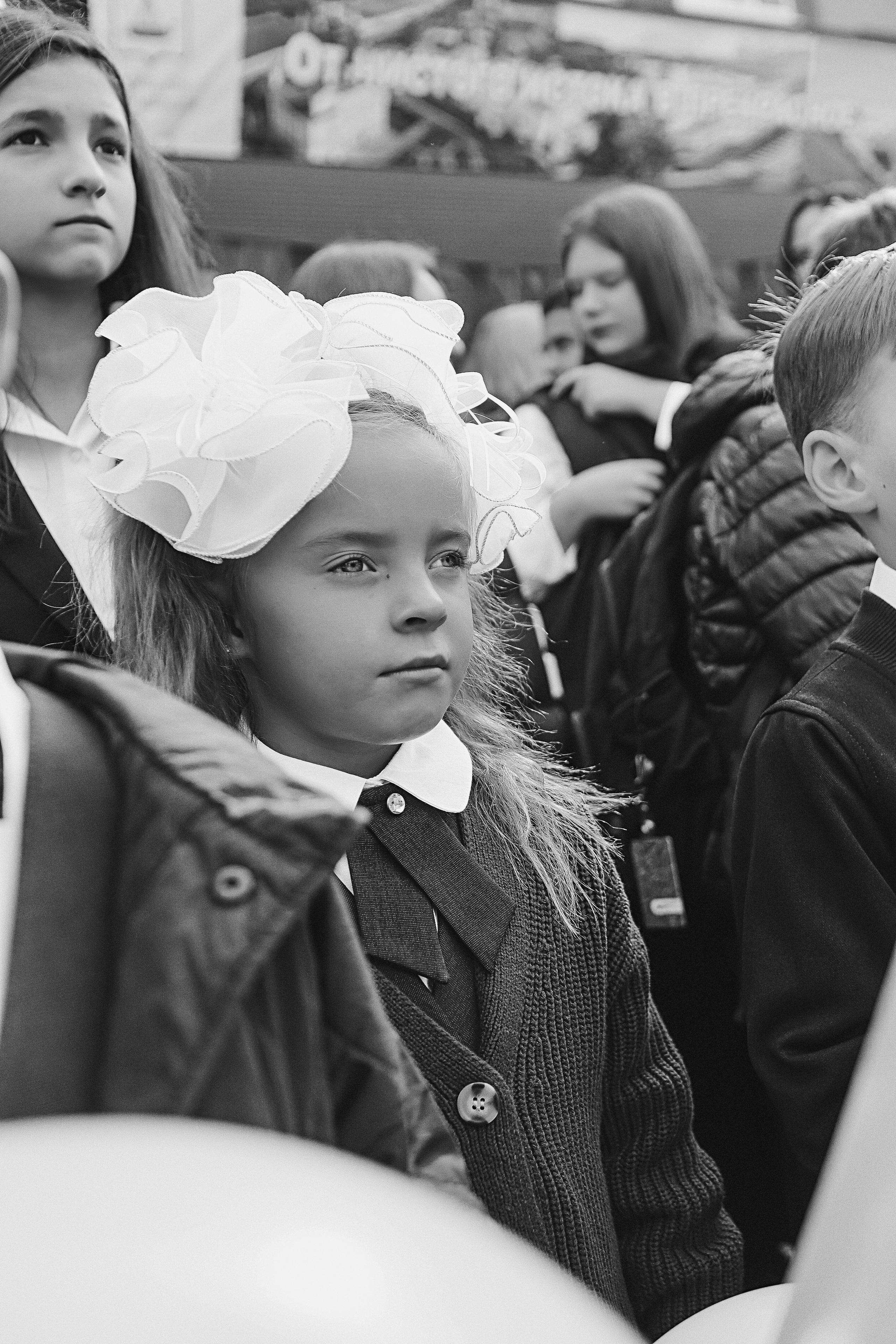 1 сентября линейка+кл час+портреты. Семейный фотограф Тюмень, фотограф на роды Салмина Мария