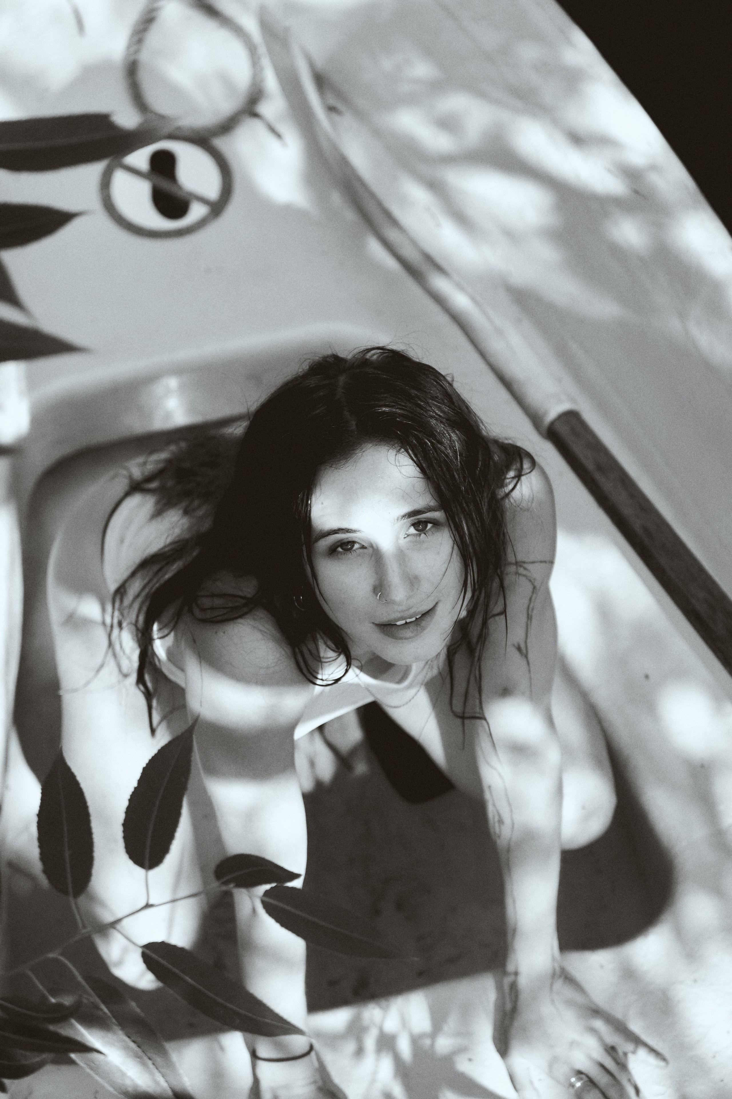 Катя (catyarsis) в лодке. Фотограф Валерий Федяев | vallerzu