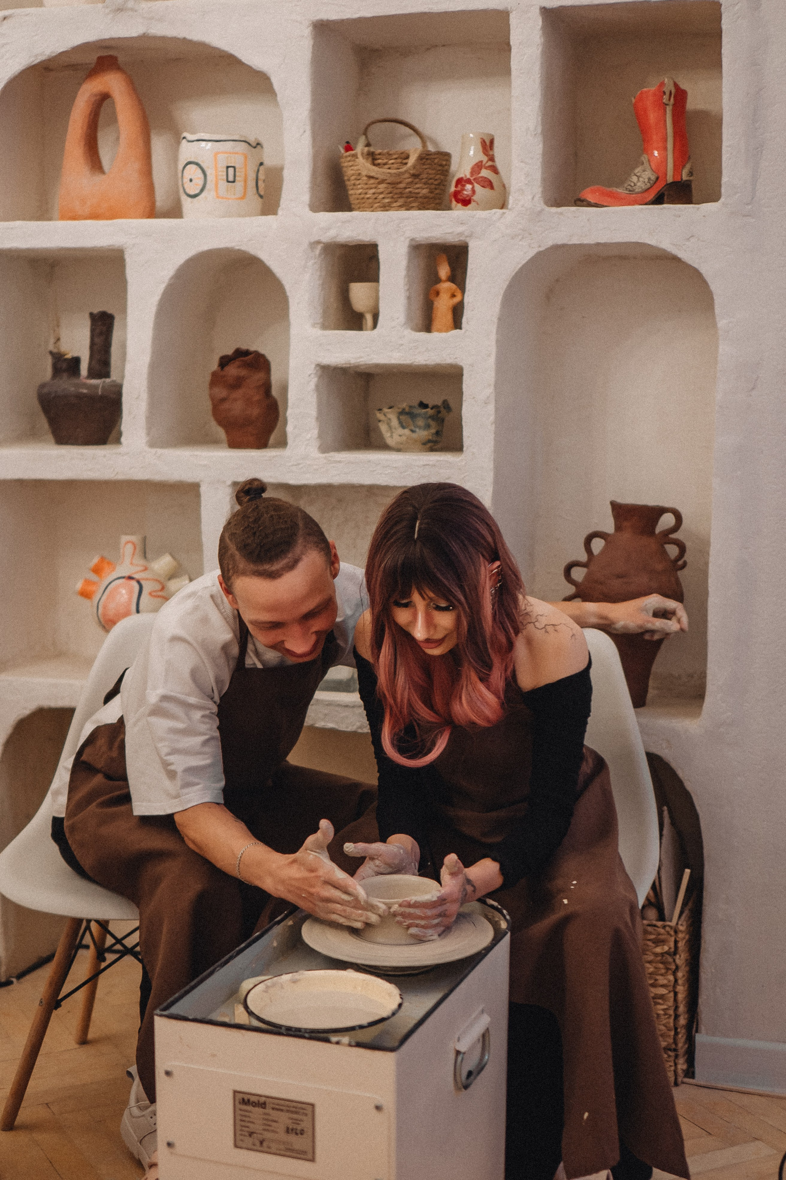 СВИДАНИЕ В ГОНЧАРНОЙ МАСТЕРСКОЙ. Профессиональный фотограф, Санкт-Петербург — Виктория Богомолова