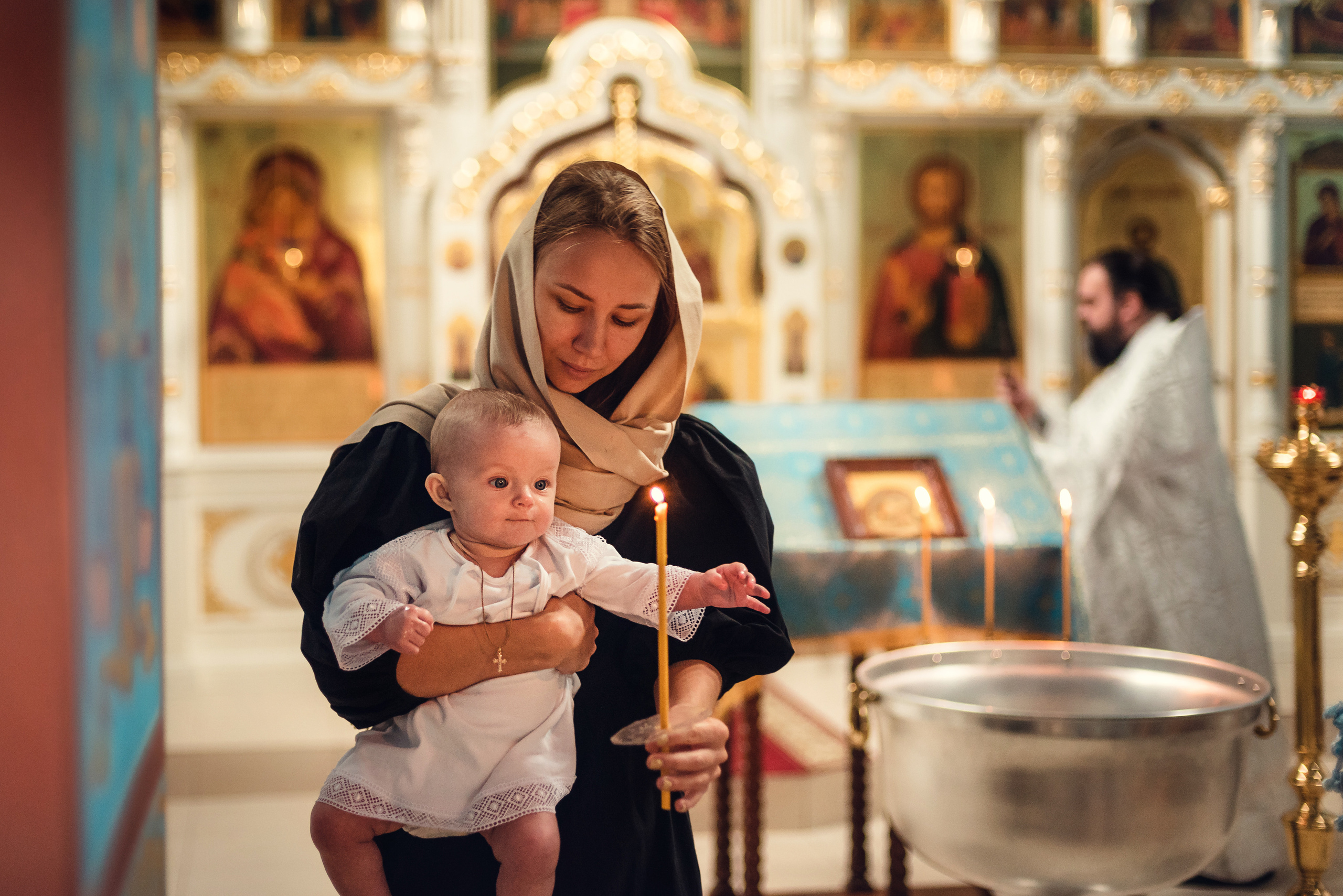 Таинство Крещения. Семейный и детский фотограф Захаренкова Юлия