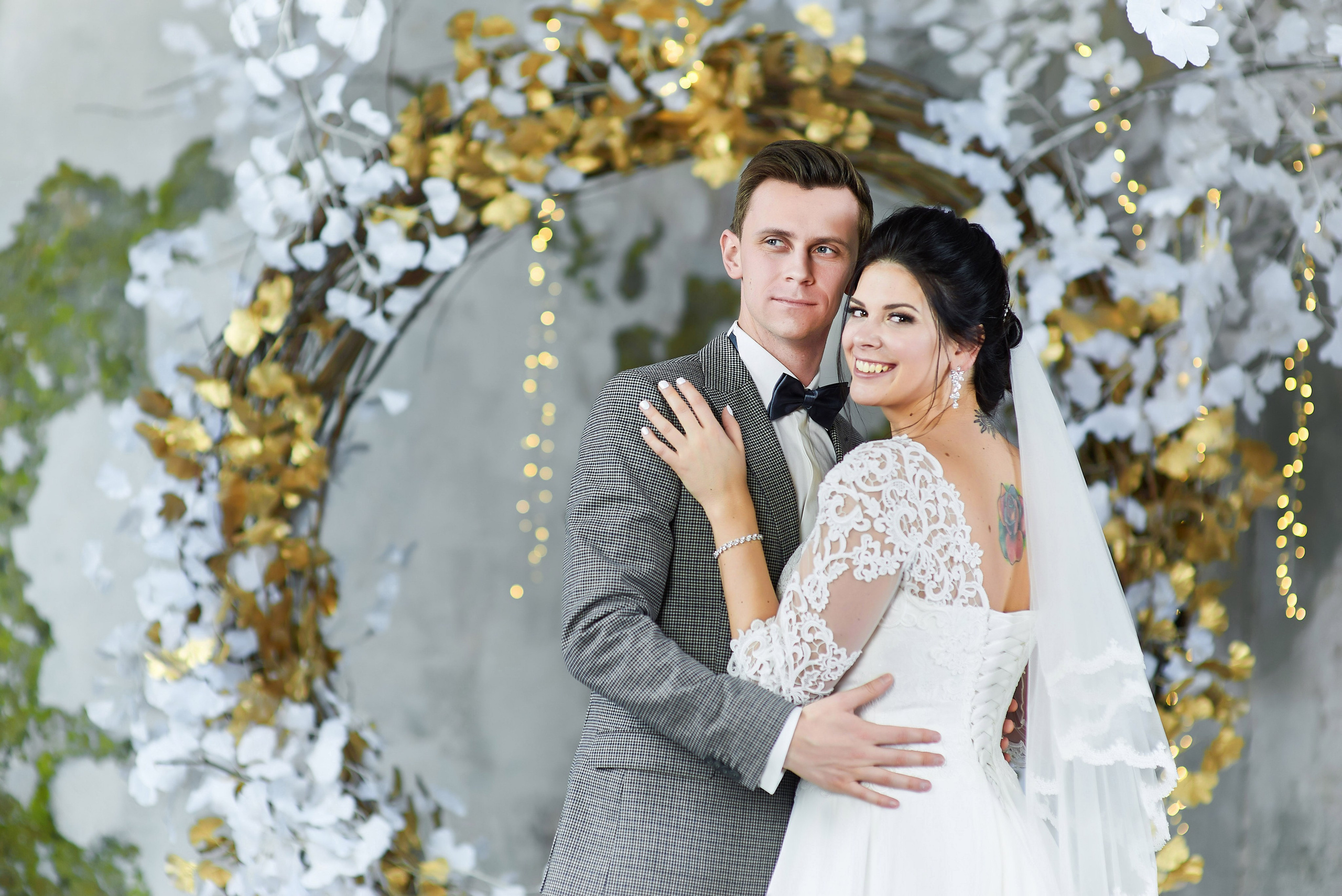 Наталия и Дмитрий (фотосессия в студии). Портретный, семейный и свадебный фотограф в Санкт-Петербурге и в Пушкине Ширяев Денис