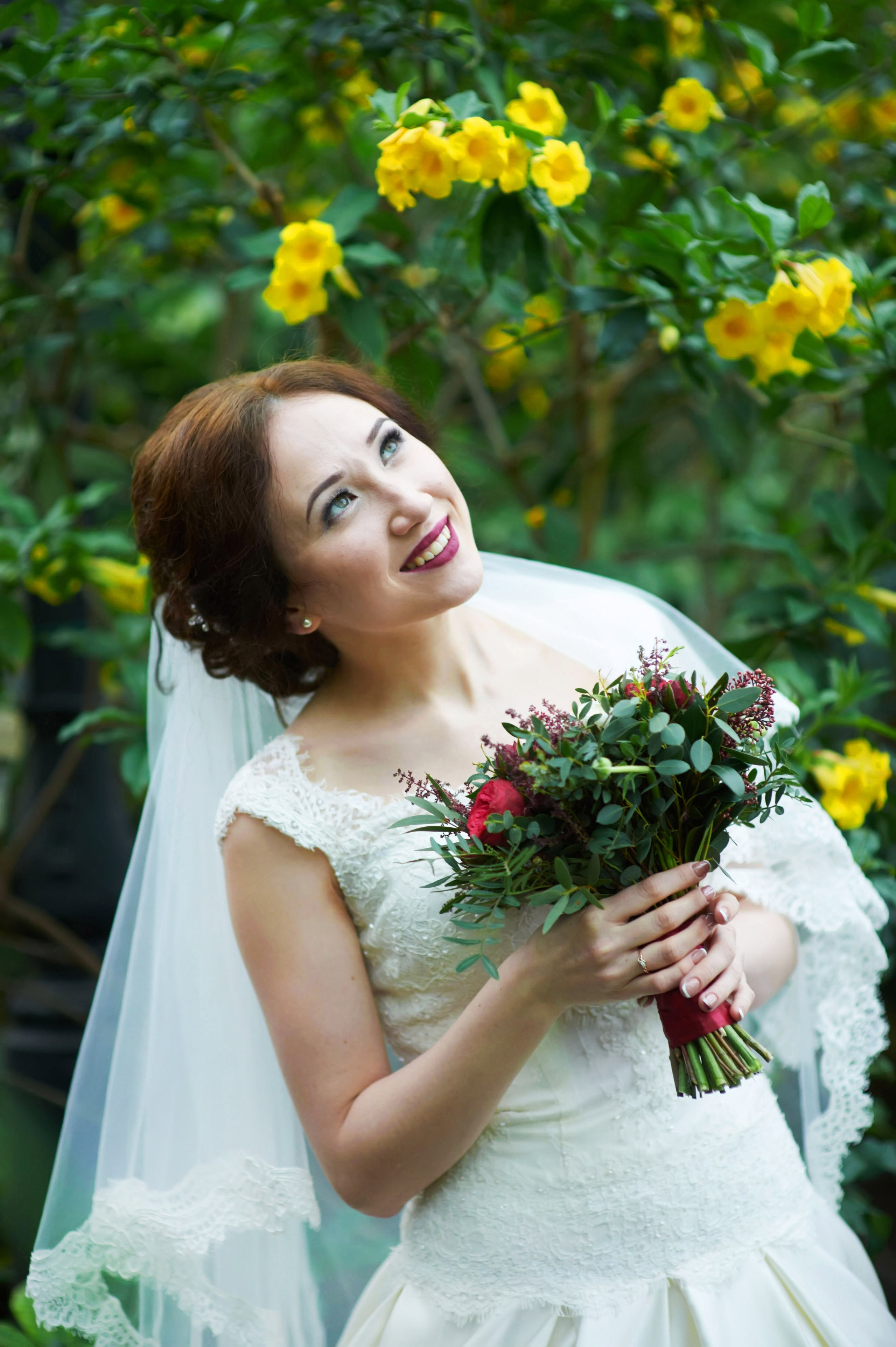 Индира и Дмитрий (свадебная фотосессия в Ботаническом саду и в фотостудии). Портретный, семейный и свадебный фотограф в Санкт-Петербурге и в Пушкине Ширяев Денис