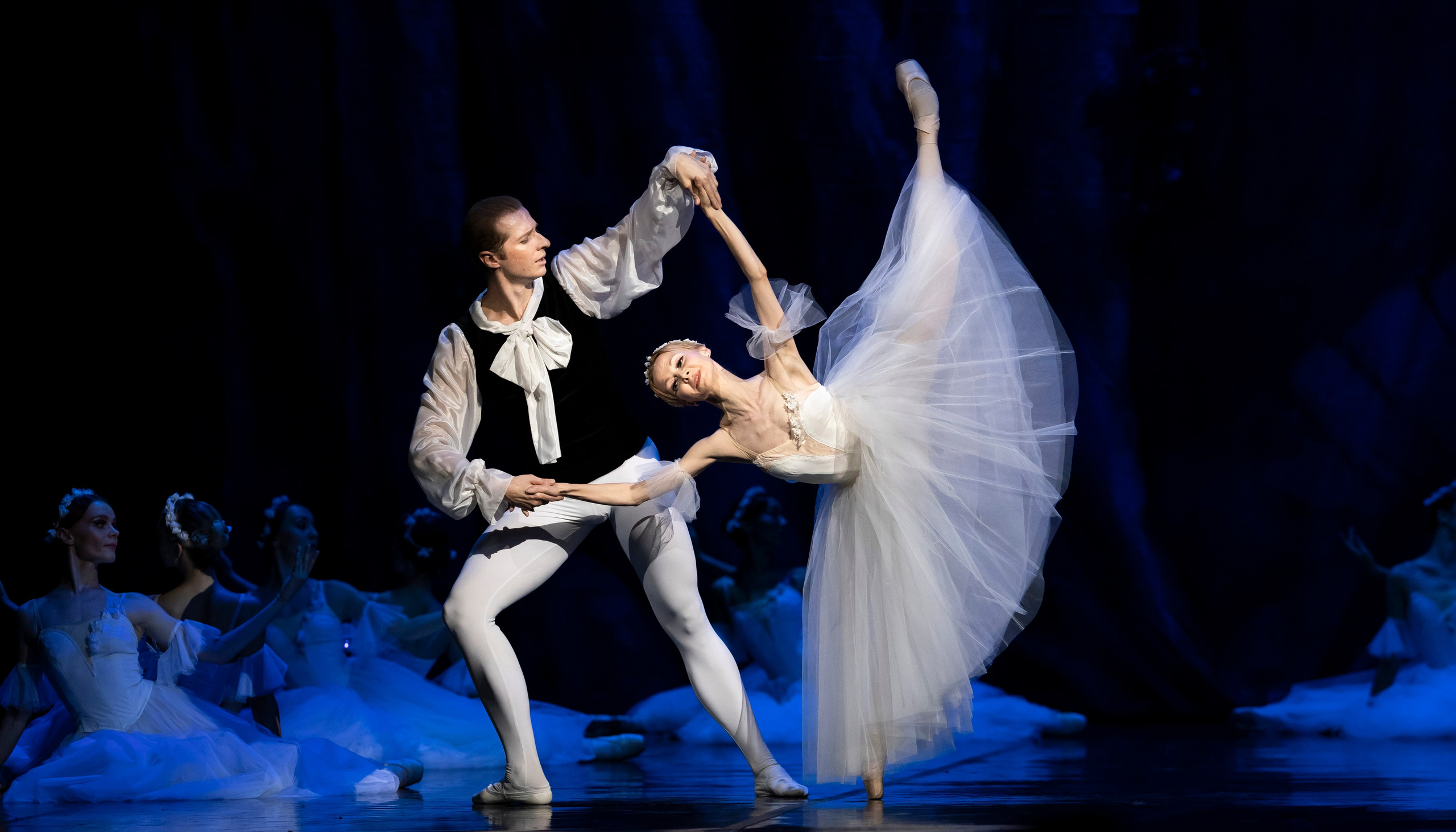 Шопениана театр САЦ для Летних балетных сезонов. Балетный фотограф Москва Майоров Николай