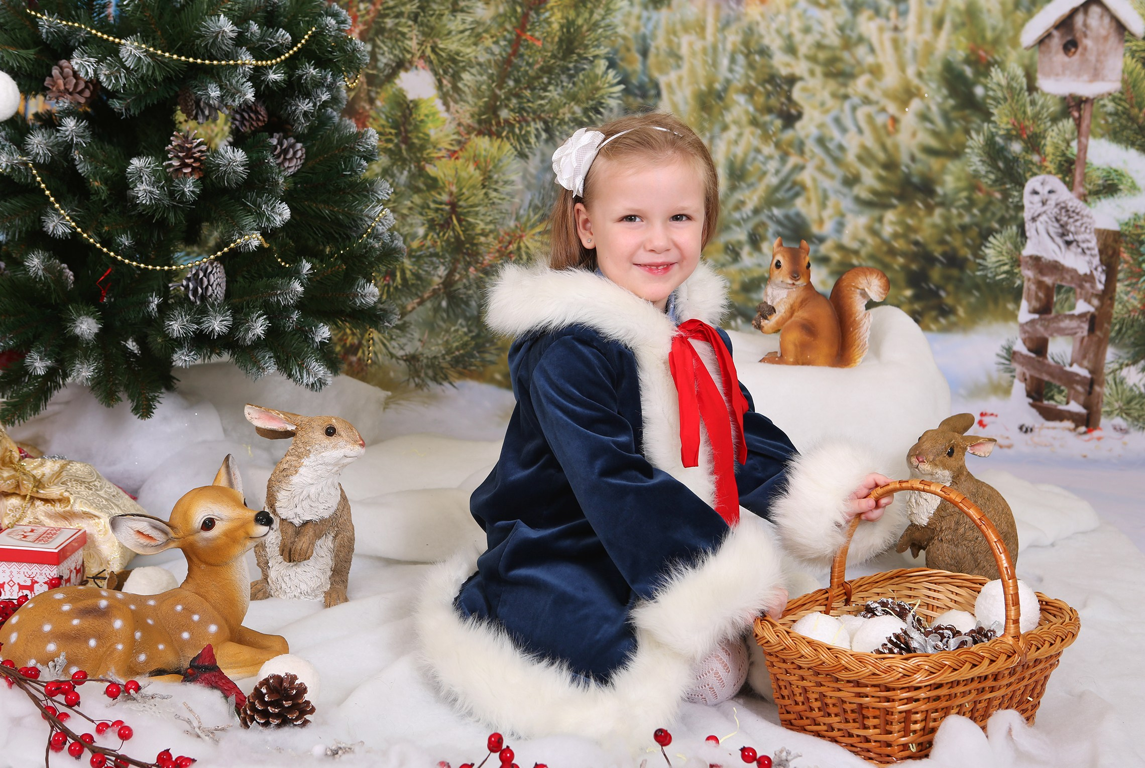 Зимняя сказка. Студия детской и семейной фотографии 12кадров