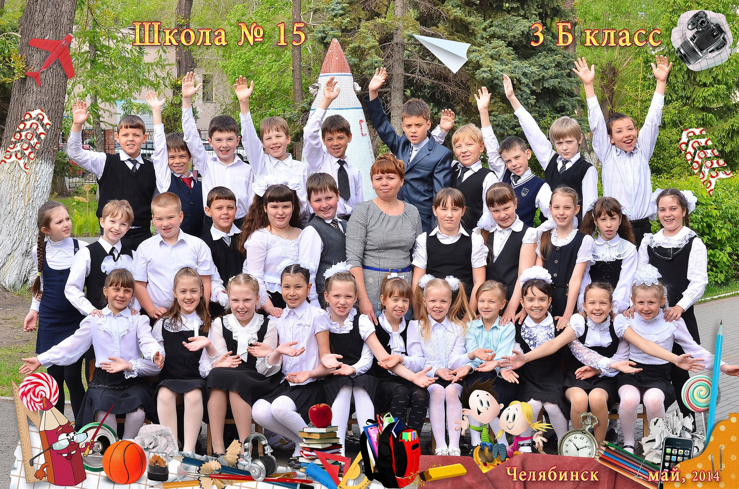 Общее фото «Все вместе» Одним кадром. Выпускные фотокниги, фотосъемка, видеосъемка в Челябинске и области