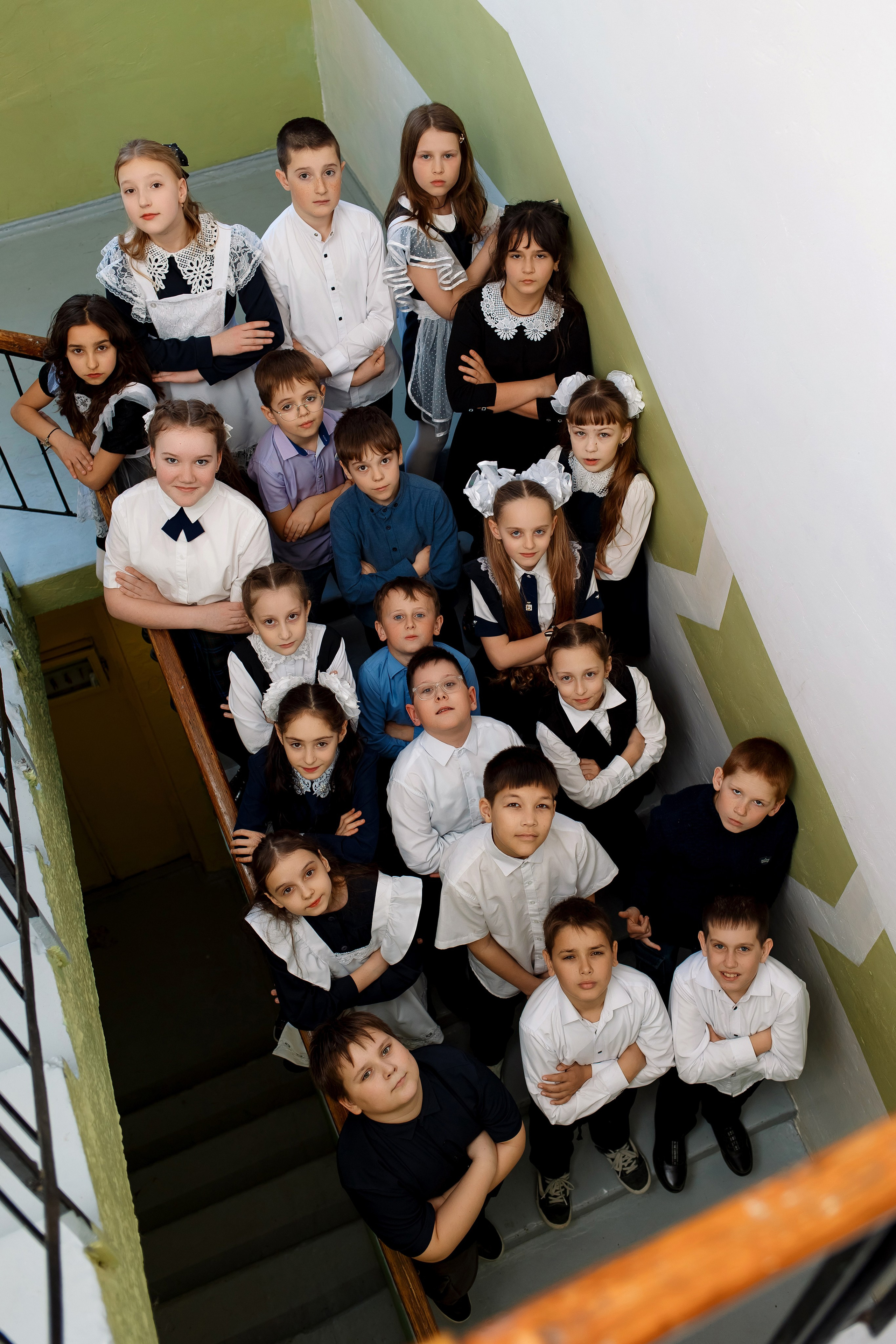 4 класс с. Барабаш. Фотограф Любовь Корниенко, Примоский край