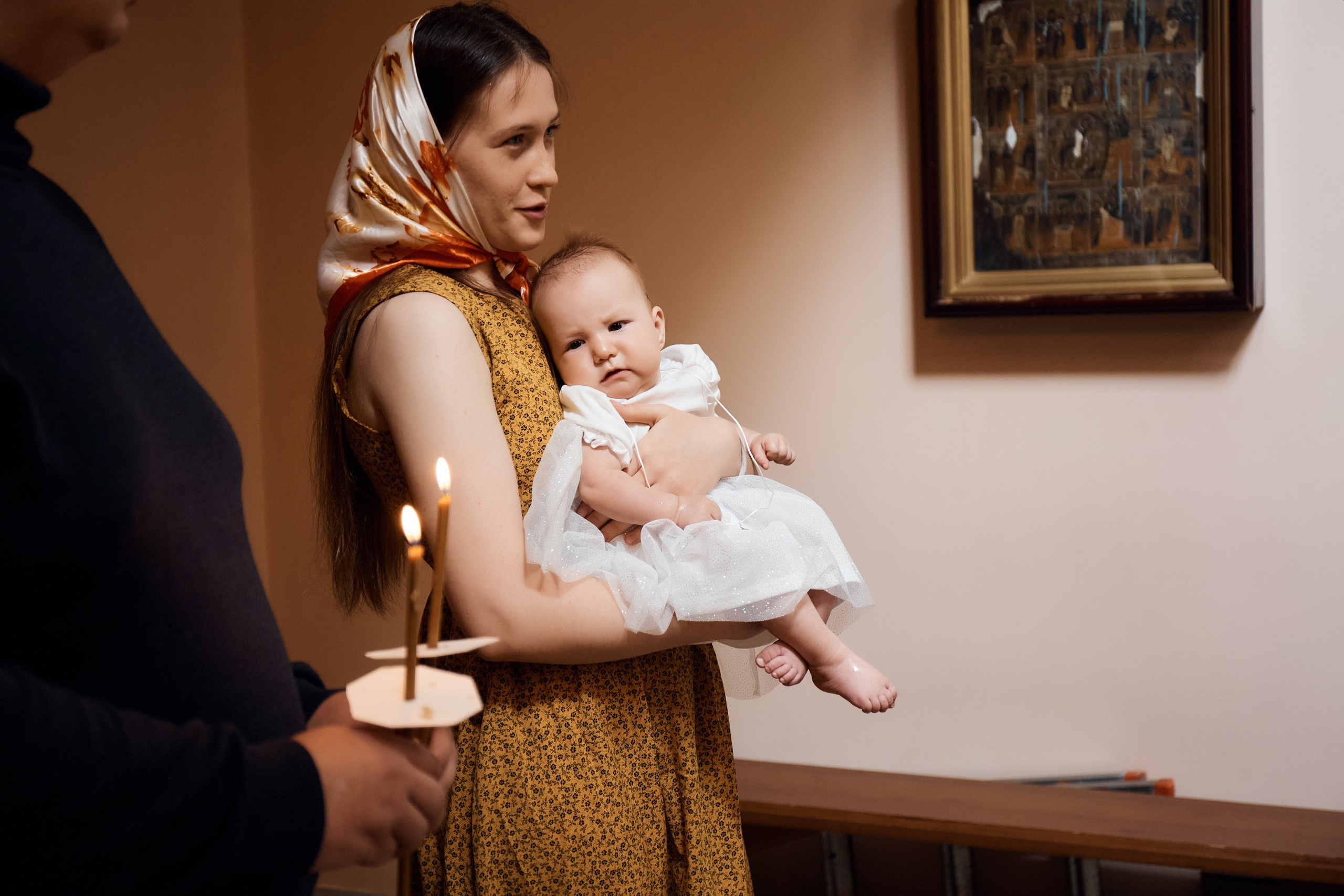 Крещение Евы. Детский и семейный фотограф Шемарова Ольга