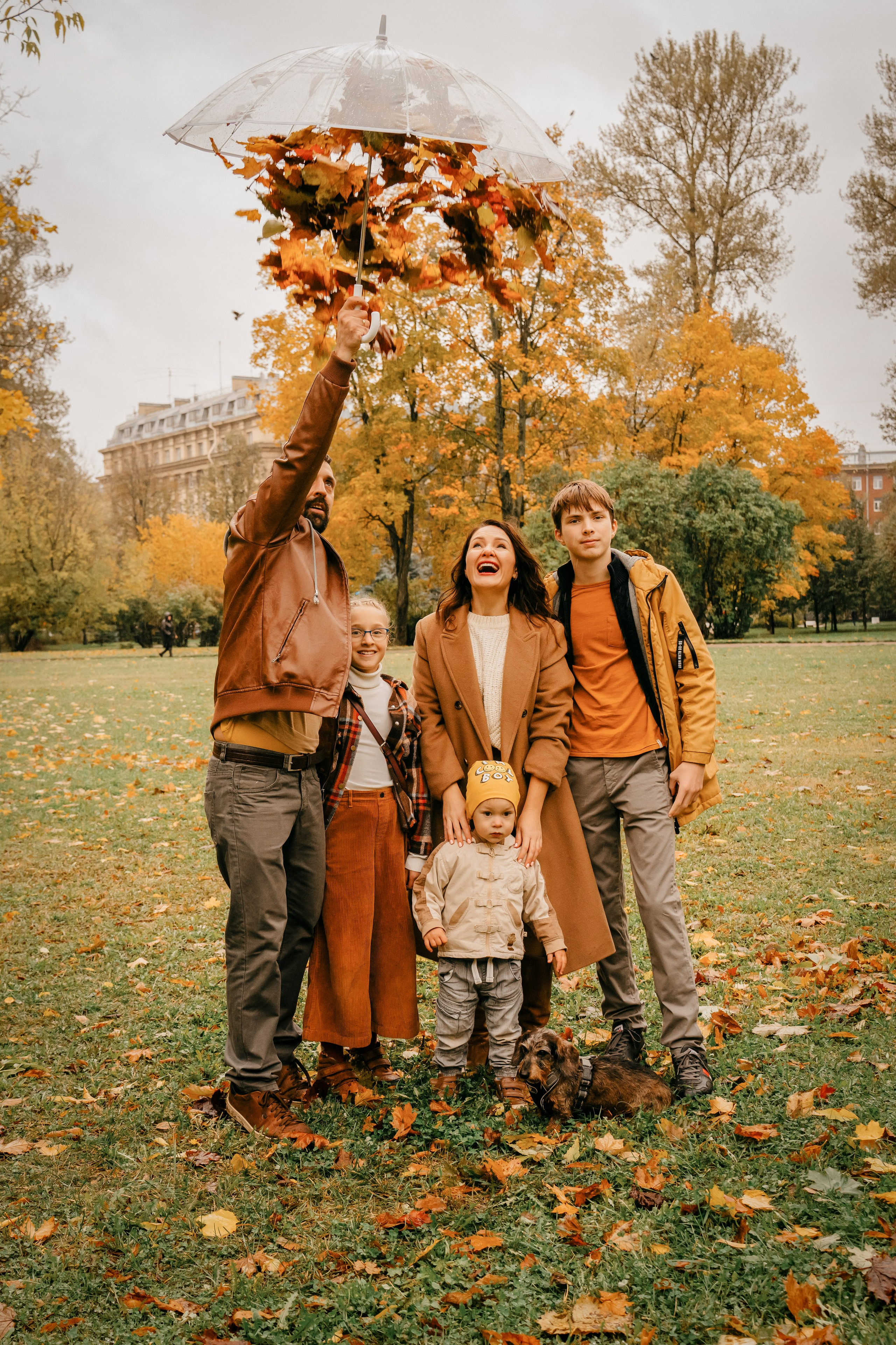 Семья осень. Фотограф Оксана Шавва