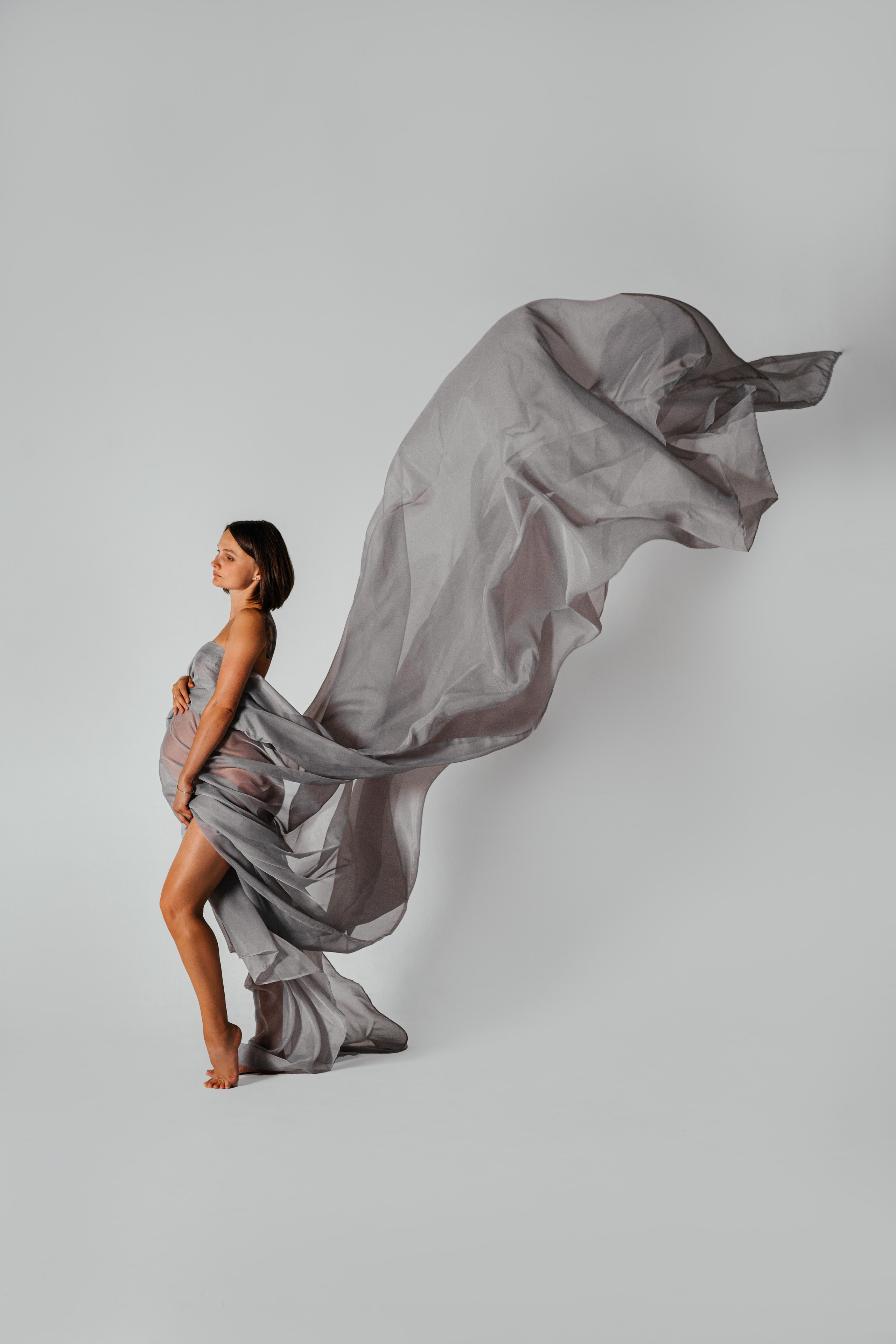 Беременность (минимализм). Фотограф Шунова Саша