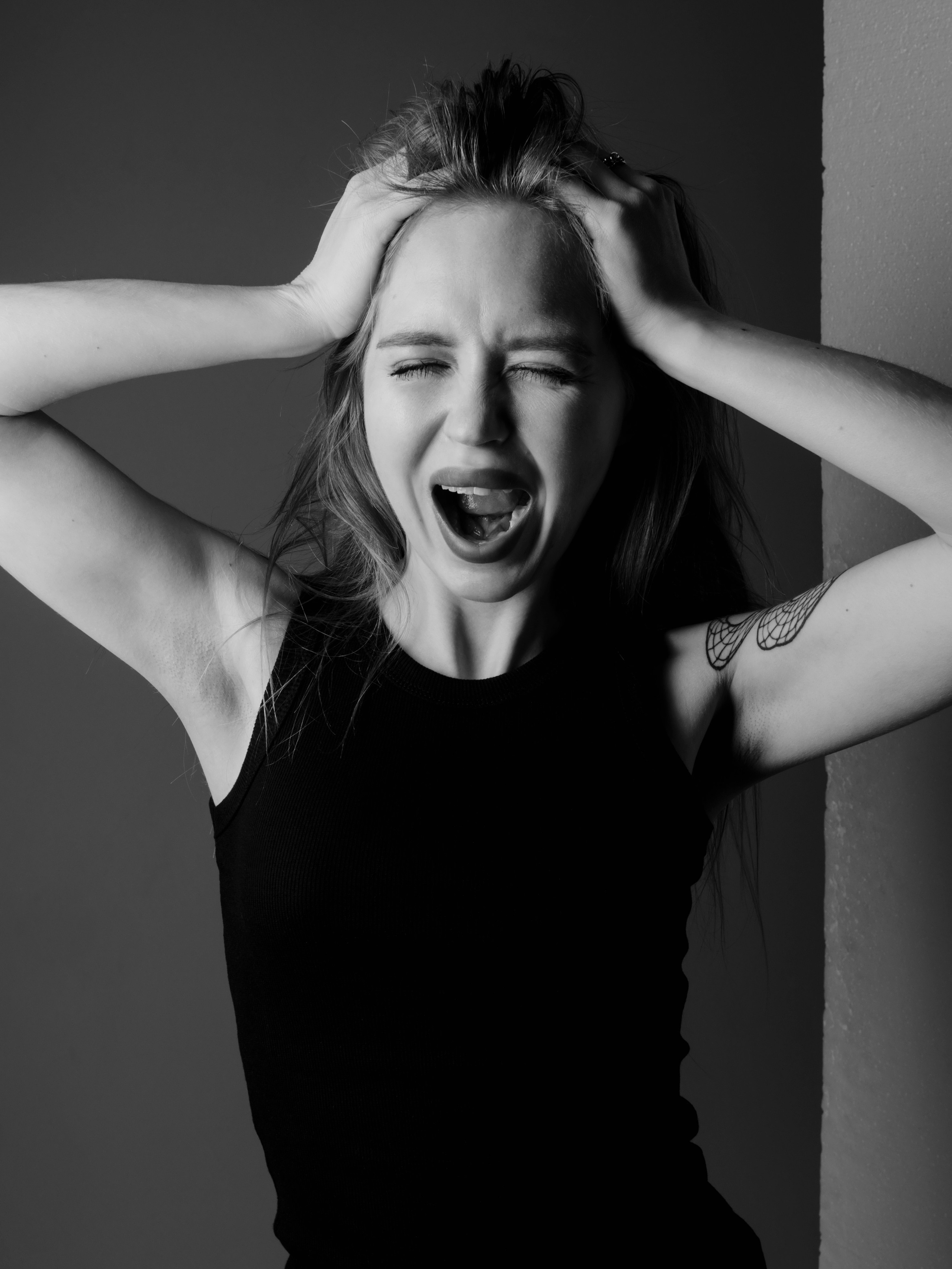 Женская фотосессия в студии. Маруся Машкова • Фотограф в Москве