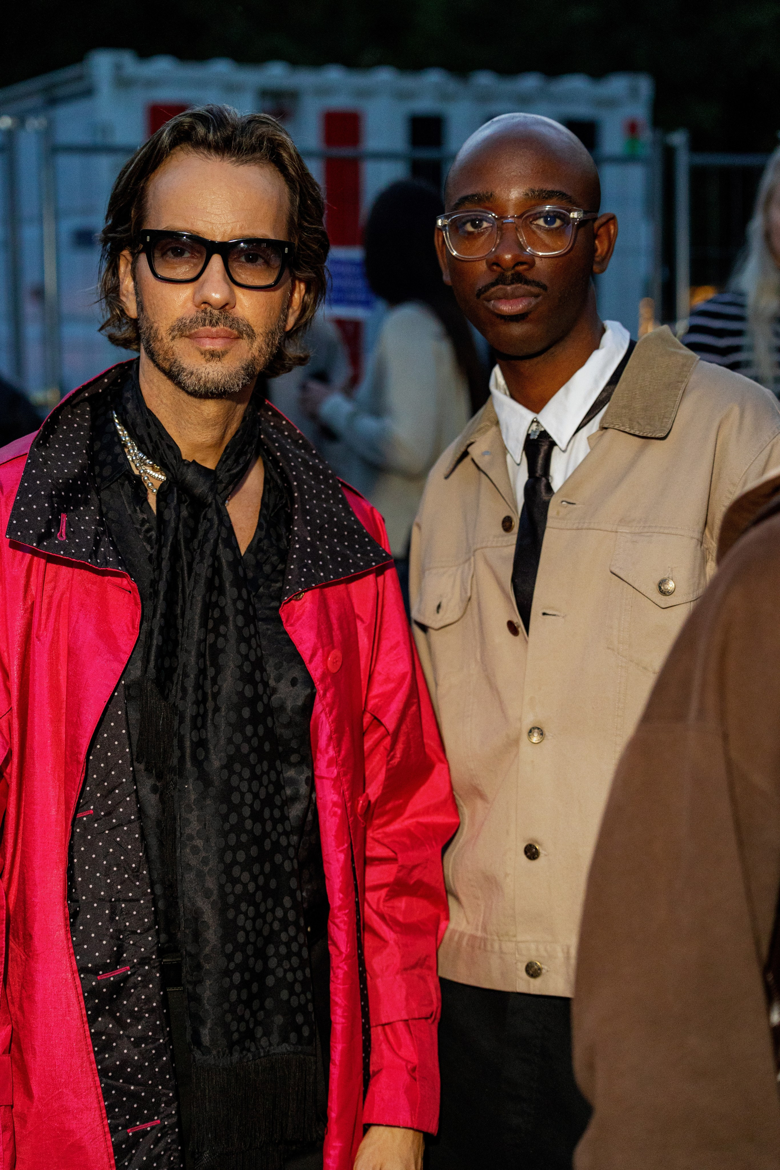 PFW SPRING SUMMER 2024 SAINT LAURENT. Photographer in Milan Ivan Goncharov
