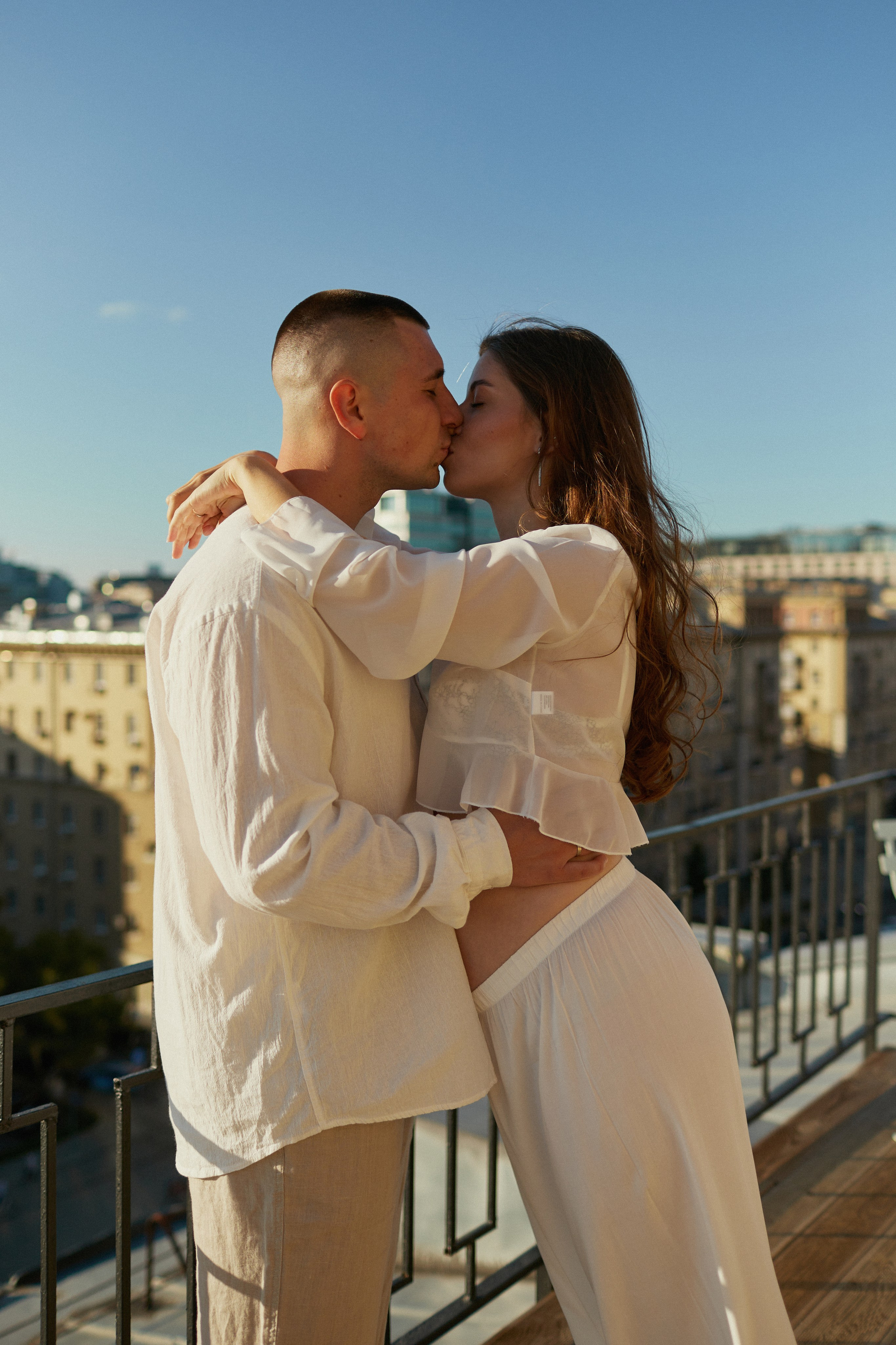 Любовь на крыше. Свадебный фотограф Москва Татьяна Кундельчук