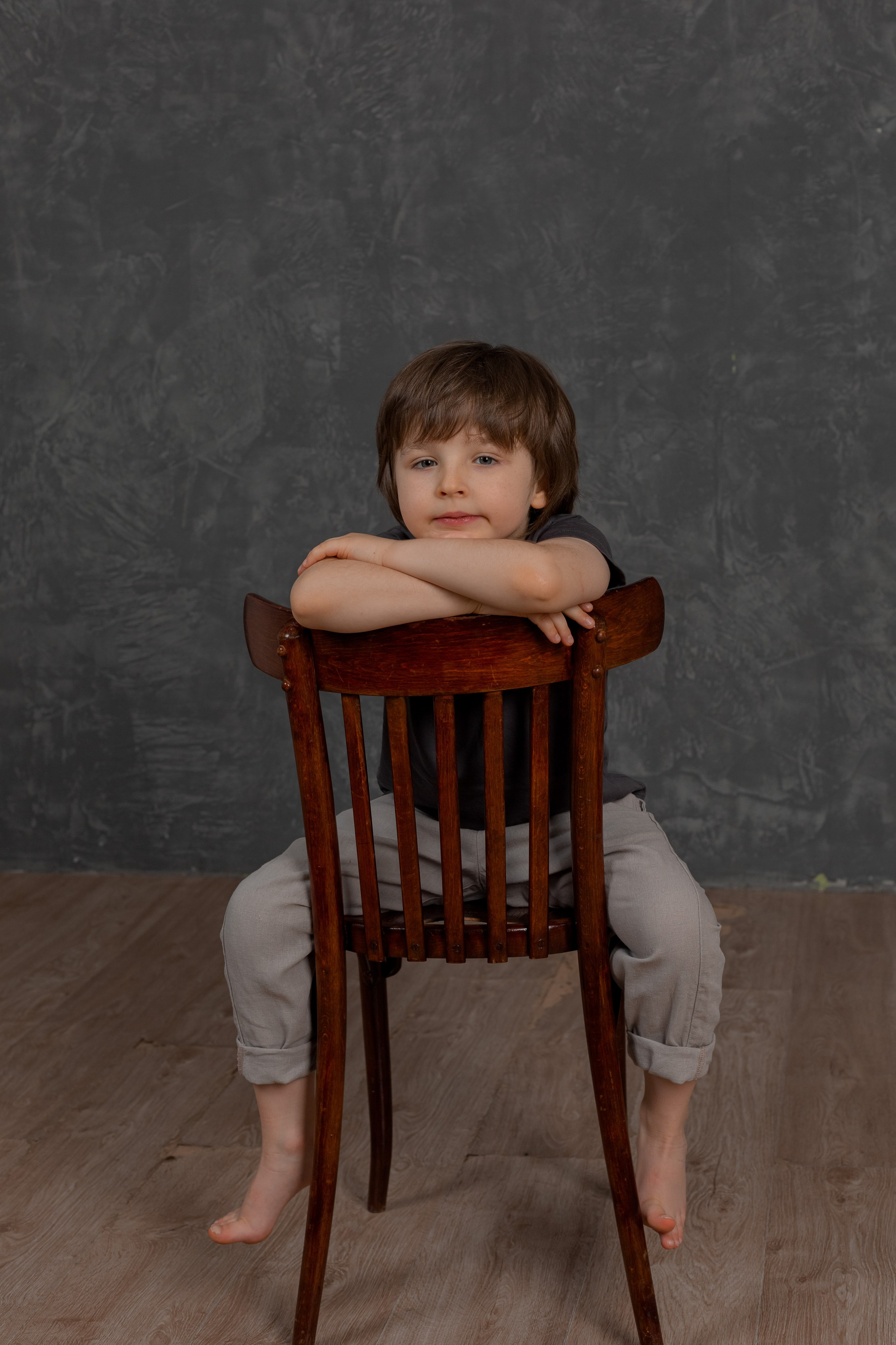 Детский портрет в студии. Семейный и детский фотограф в Москве Алёна Кораблина