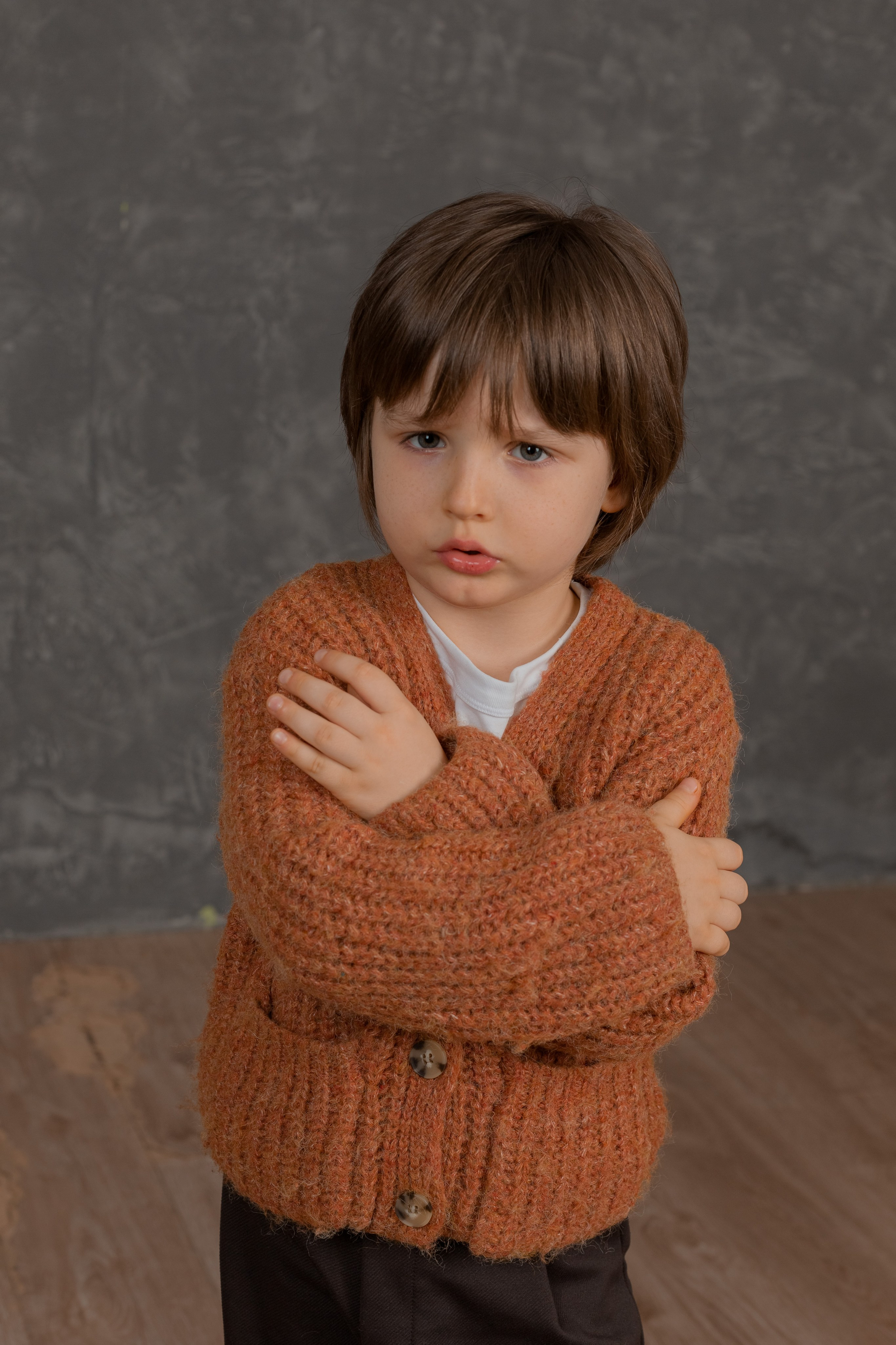 Детский портрет в студии. Семейный и детский фотограф в Москве Алёна Кораблина