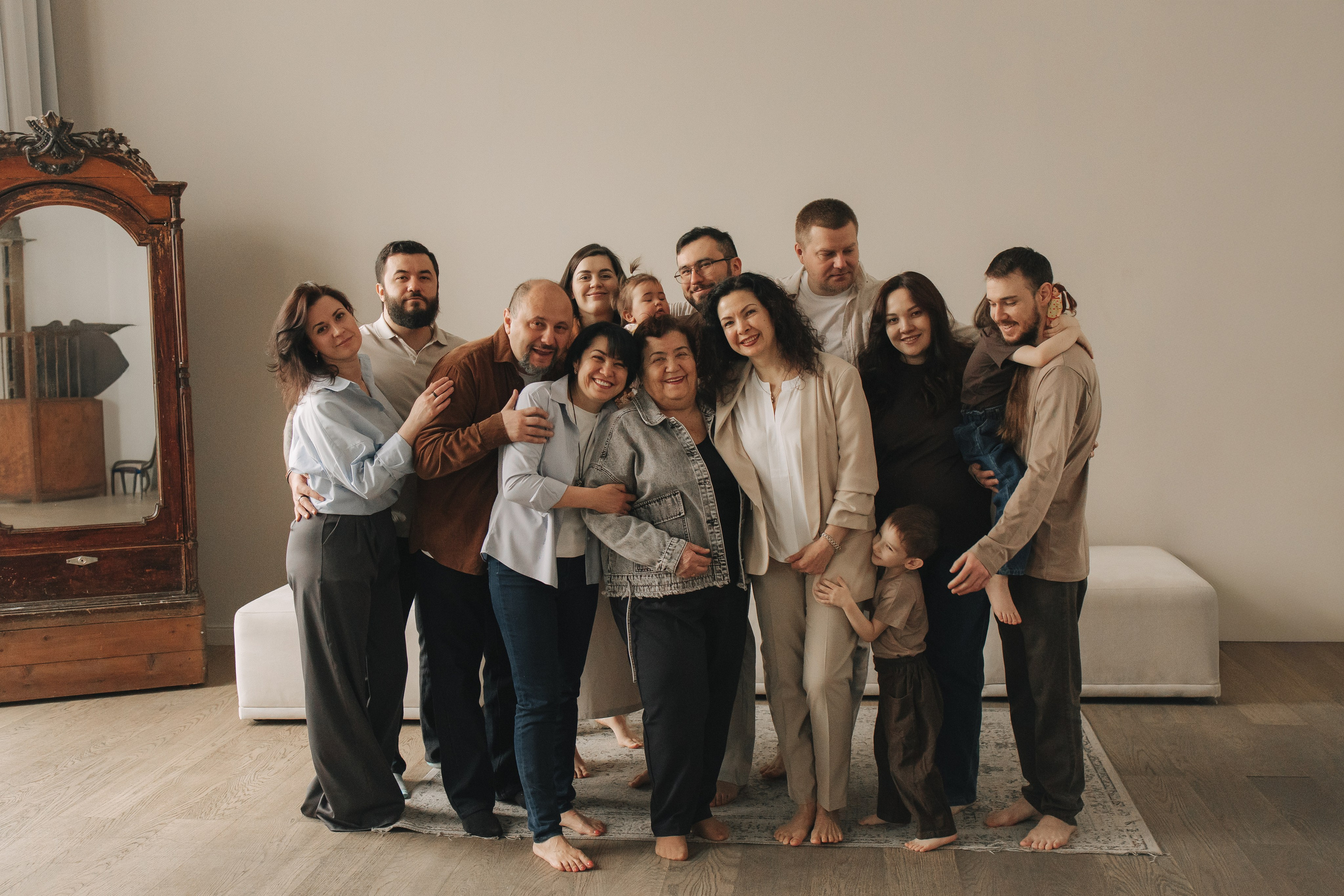 Большая семья. Семейный фотограф Москва Наталия Осьмакова