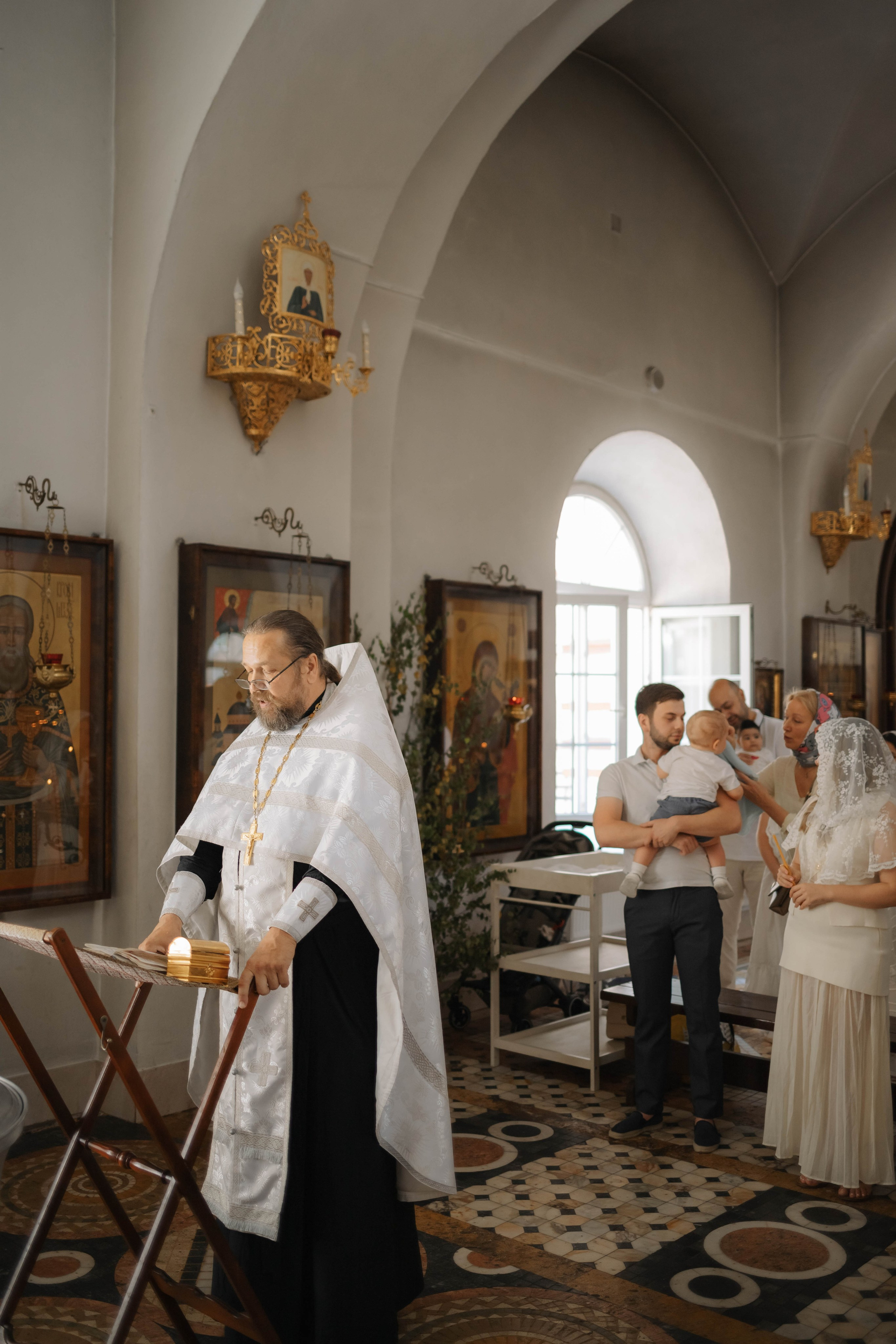 Крещение Миши. Семейный и детский фотограф в Москве Александра Нараевская