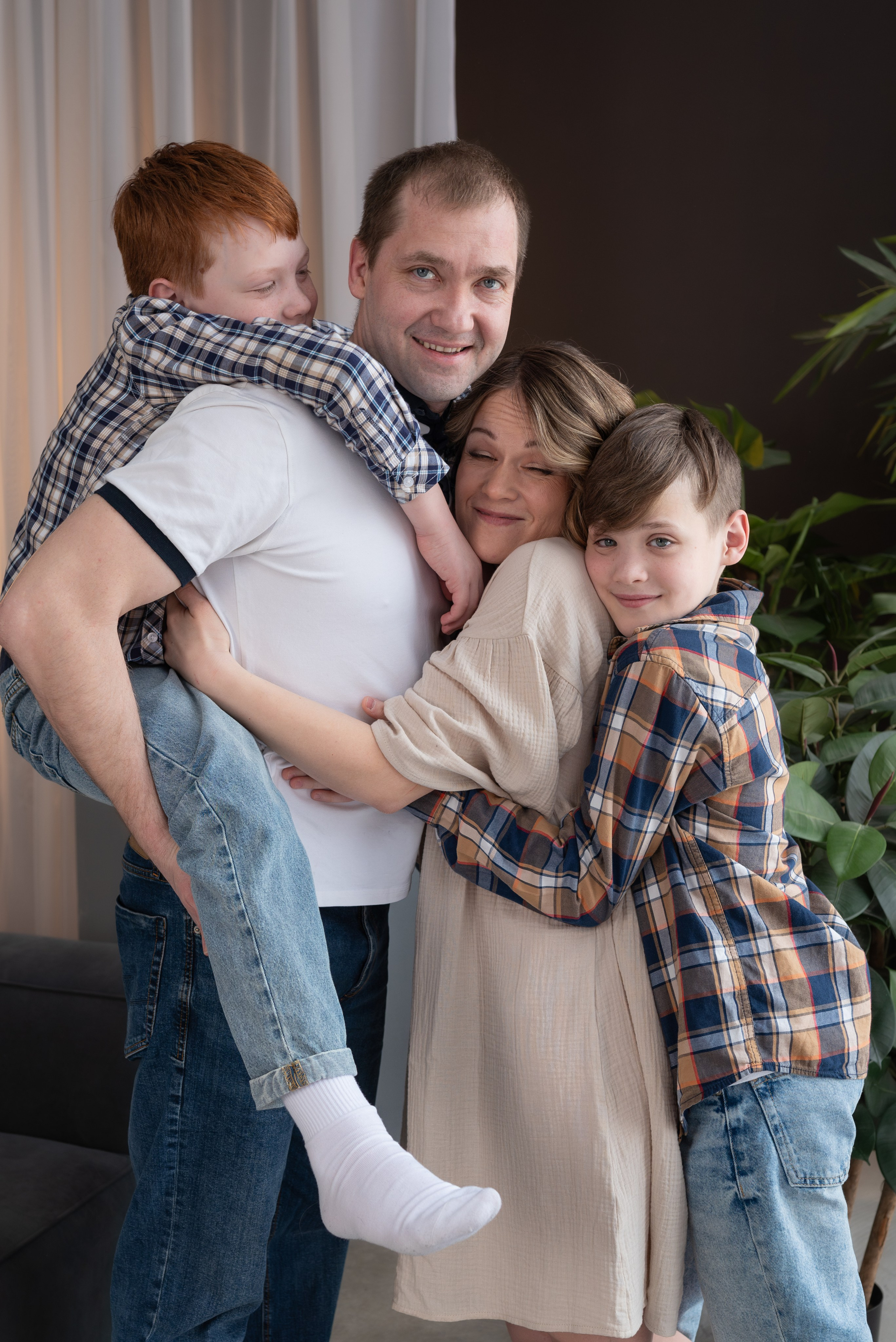 Анна и её семья. Светлана Агалакова Фотограф