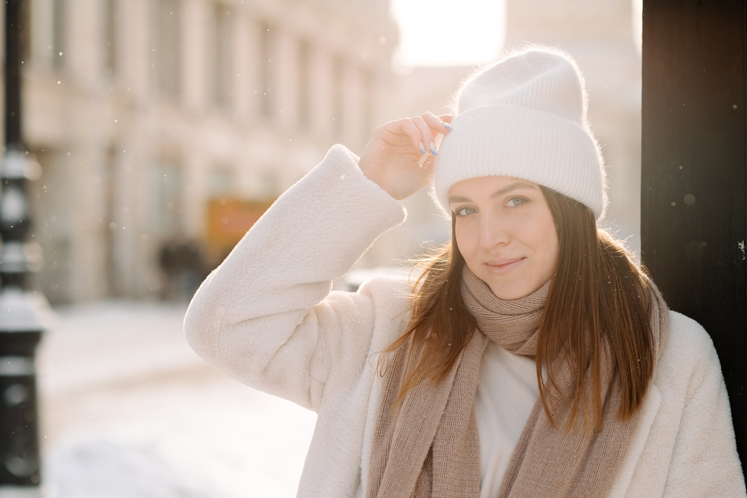 Прогулка по зимнему городу. Свадебный и сеейный фотограф в Санкт-Петербурге Елена Худякова