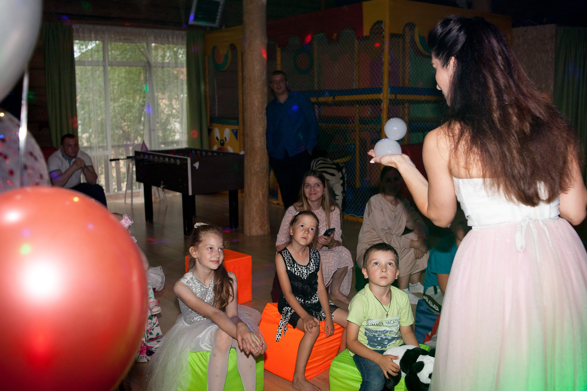 Шоу мыльных пузырей. Анна Леденева Фотограф