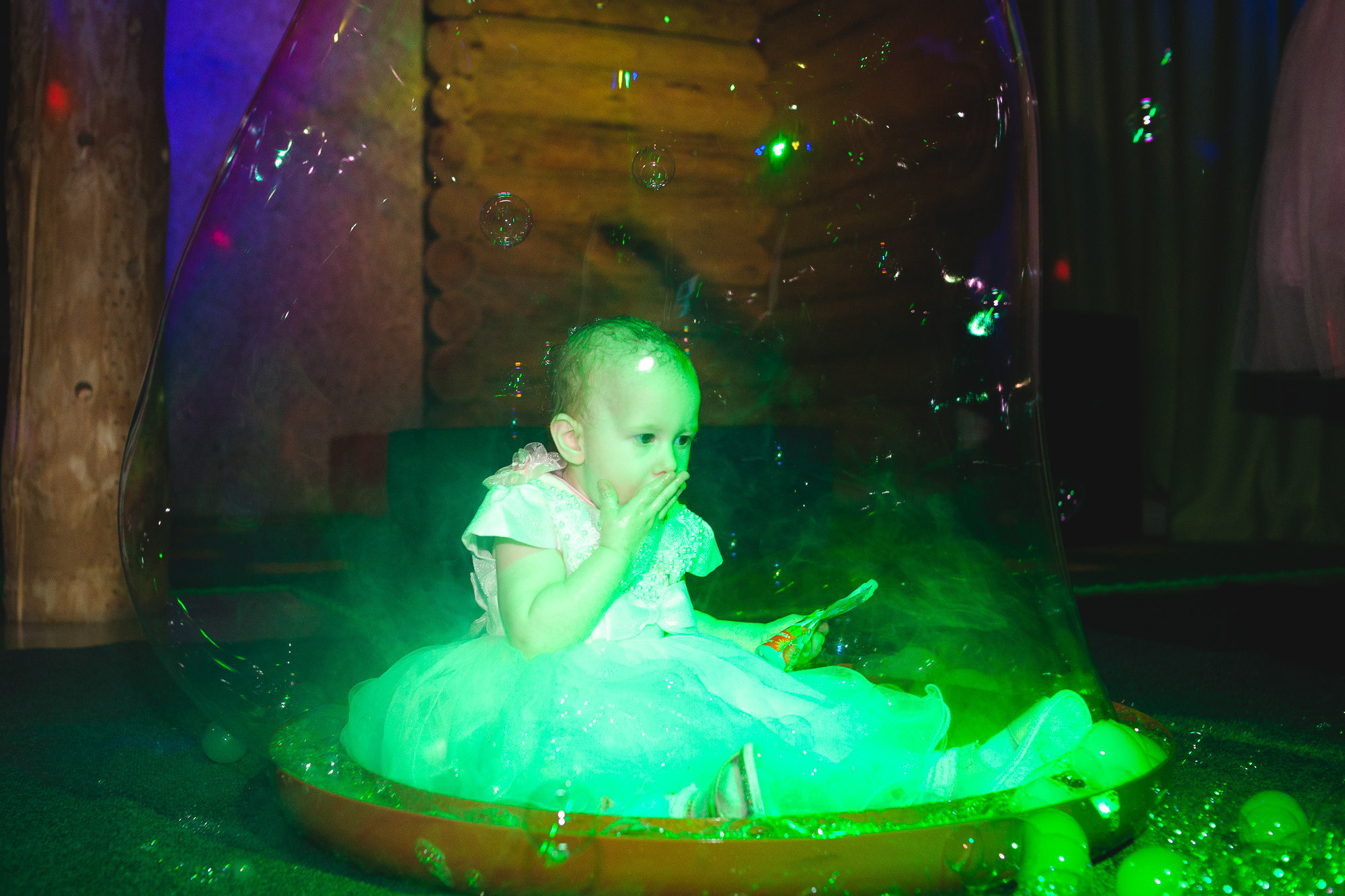 Шоу мыльных пузырей. Анна Леденева Фотограф