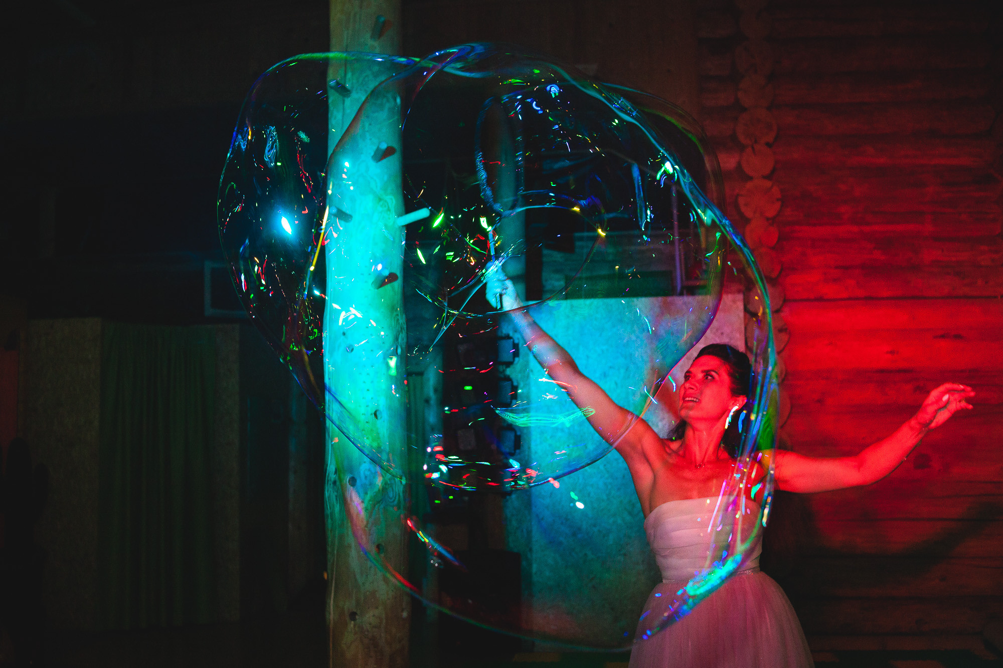 Шоу мыльных пузырей. Анна Леденева Фотограф