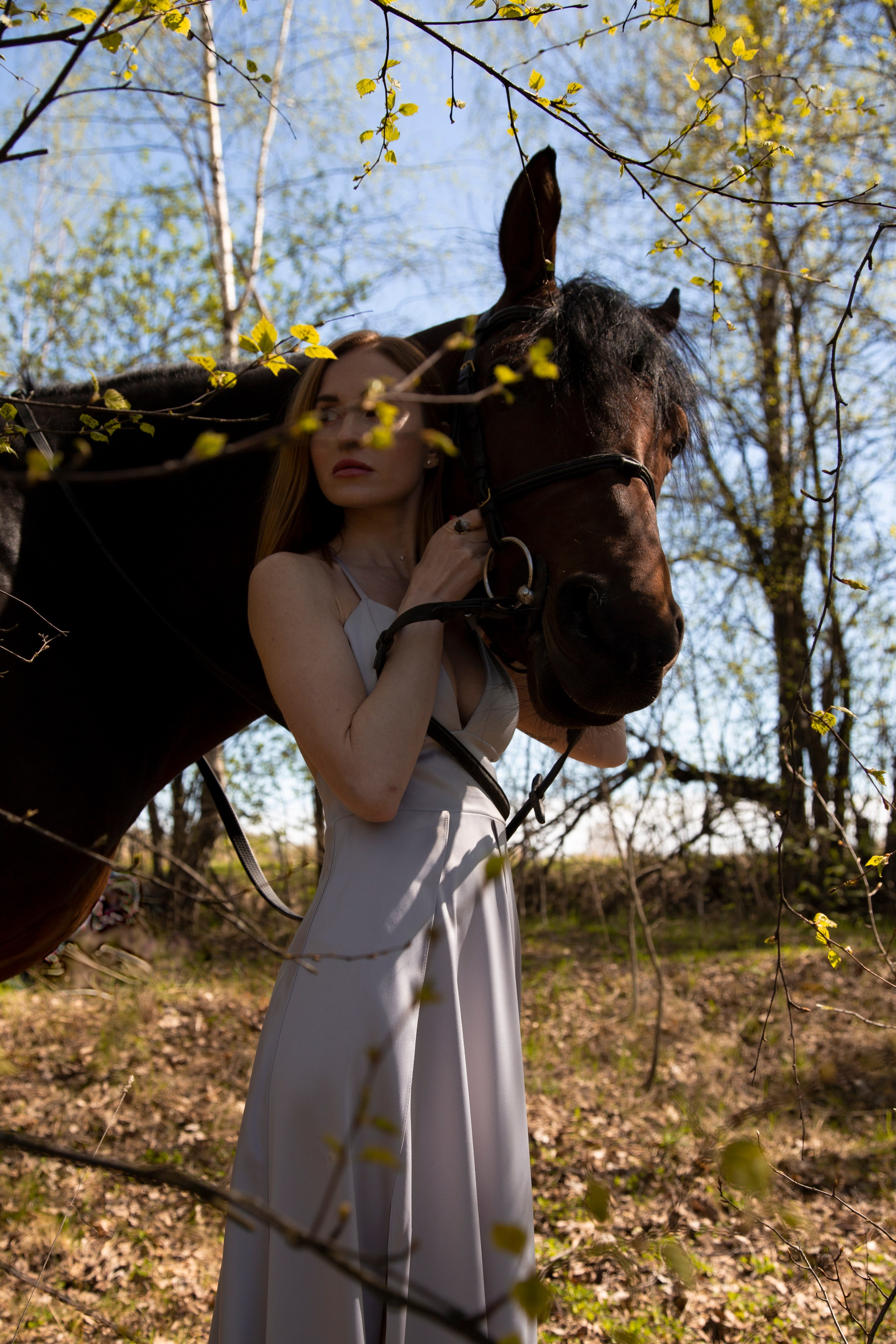 Улица & природа. Модель Москва каталожная и творческая съемка Anna Antlers