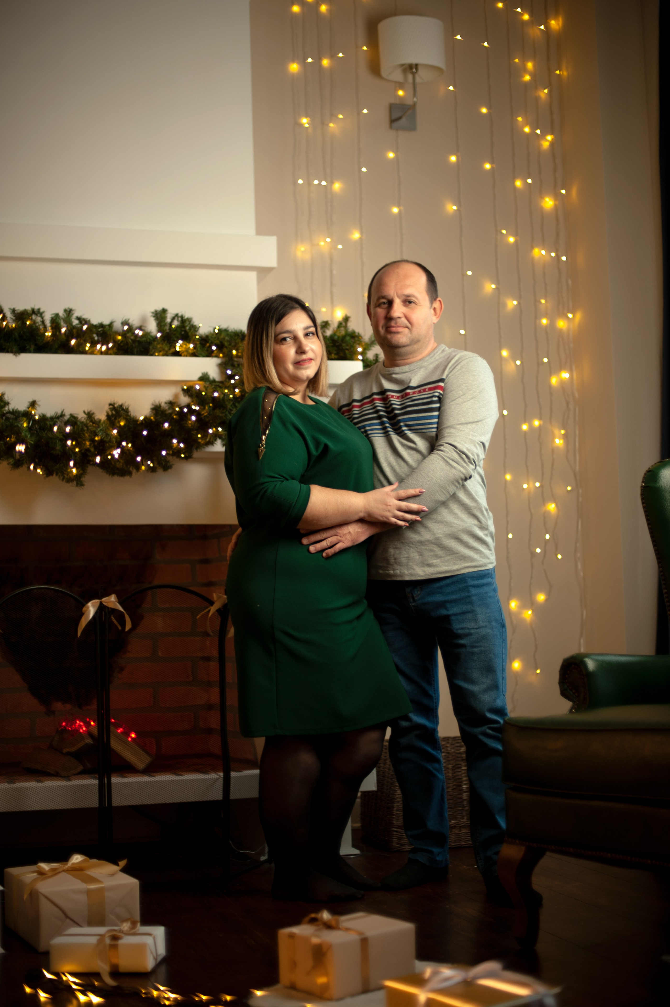 Семейная новогодняя Фотосессия. Семейный Свадебный Фотограф в Ростове-на-Дону Батайске Дмитрий Александрович