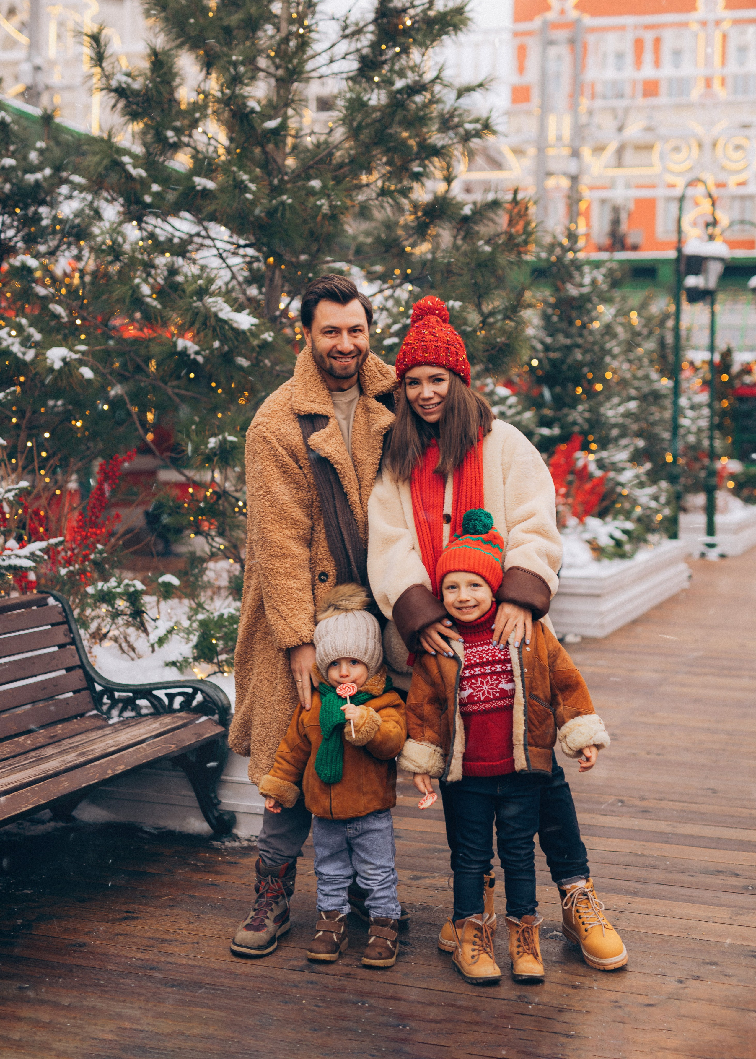Катя, Саша, Степа и Даша. Семейный фотограф В Москве Александра Дейкун