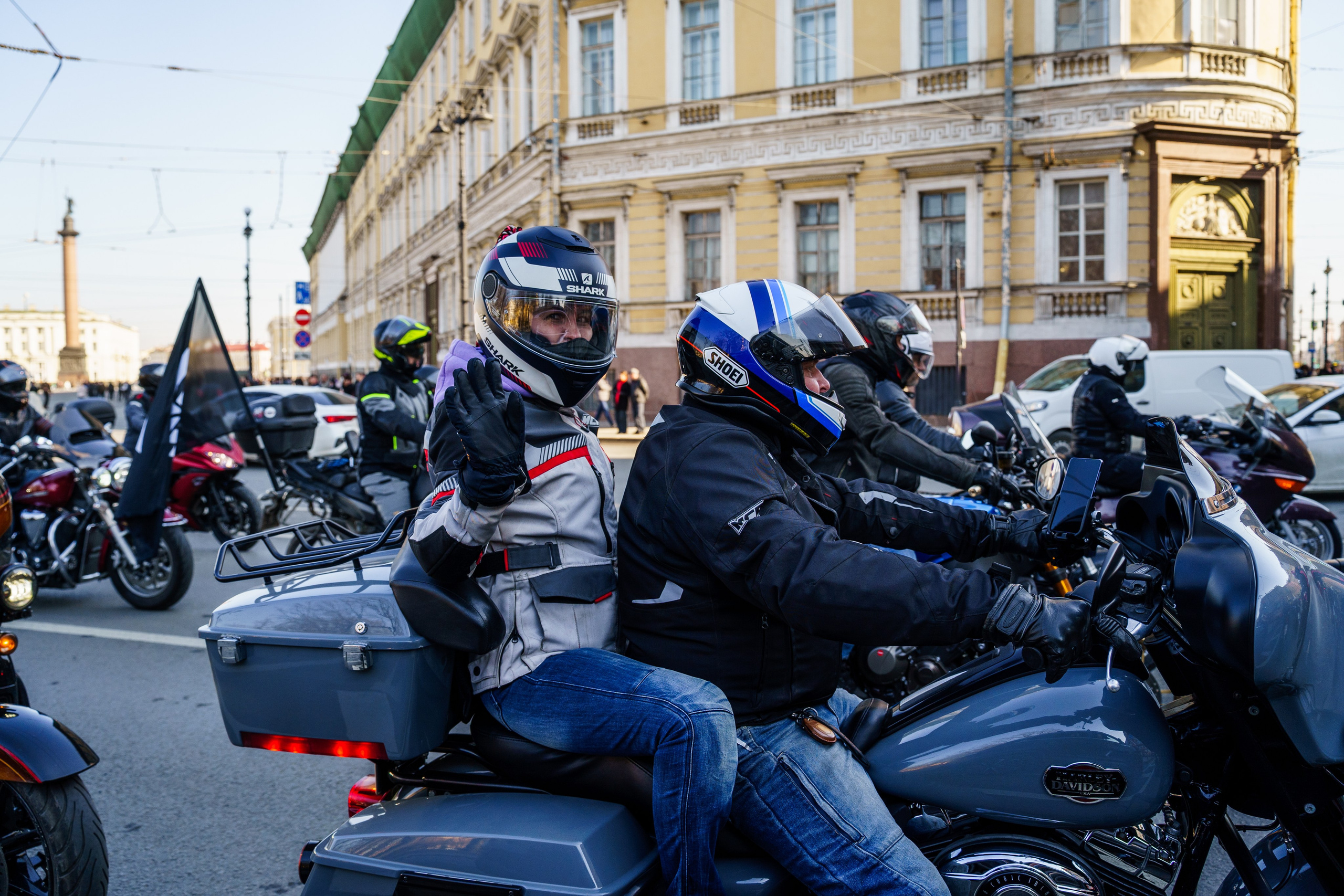 Прохват мотоклуба Norman Riders ч.1. Концертный и репортажный фотограф в Санкт-Петербурге Слава Пахомов