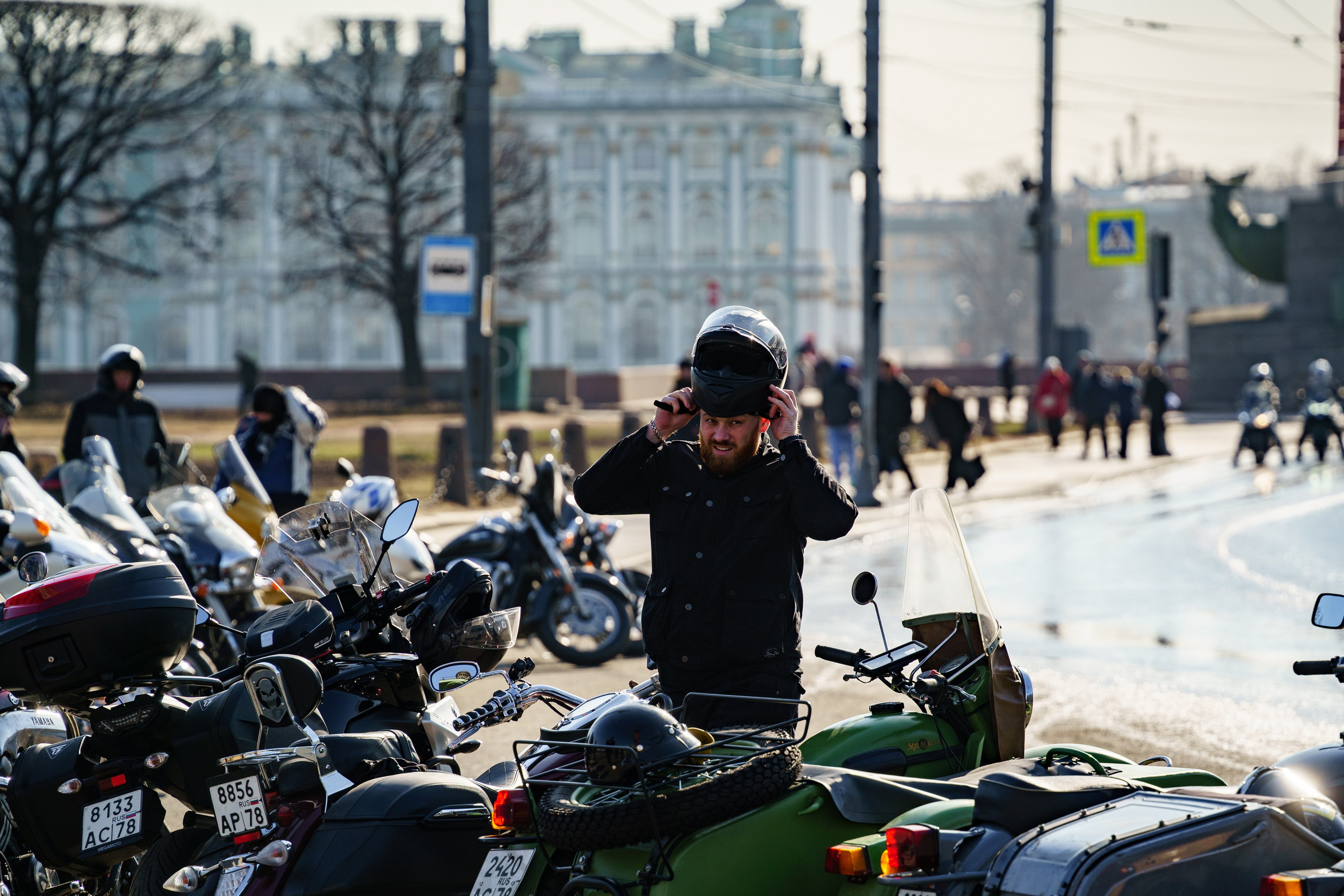 Прохват мотоклуба Norman Riders ч.1. Концертный и репортажный фотограф в Санкт-Петербурге Слава Пахомов