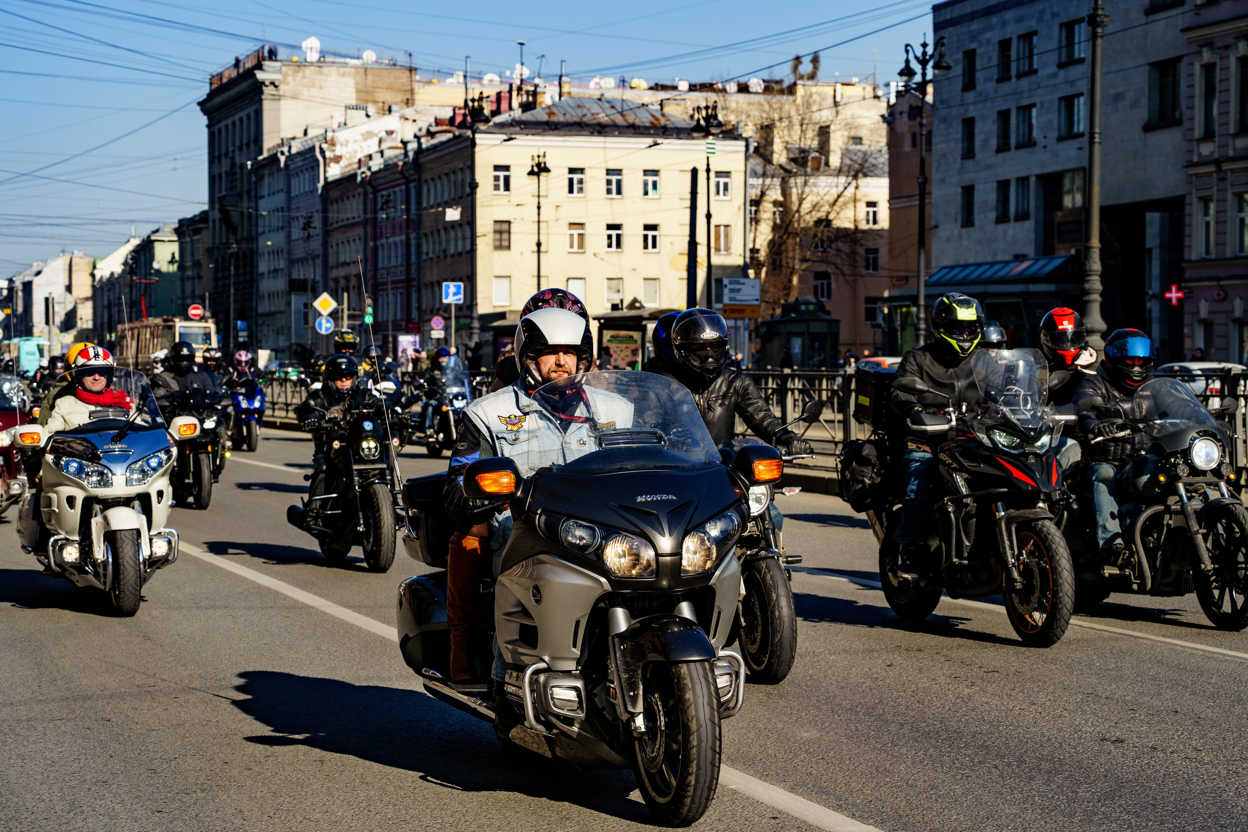 Прохват мотоклуба Norman Riders ч.1. Концертный и репортажный фотограф в Санкт-Петербурге Слава Пахомов