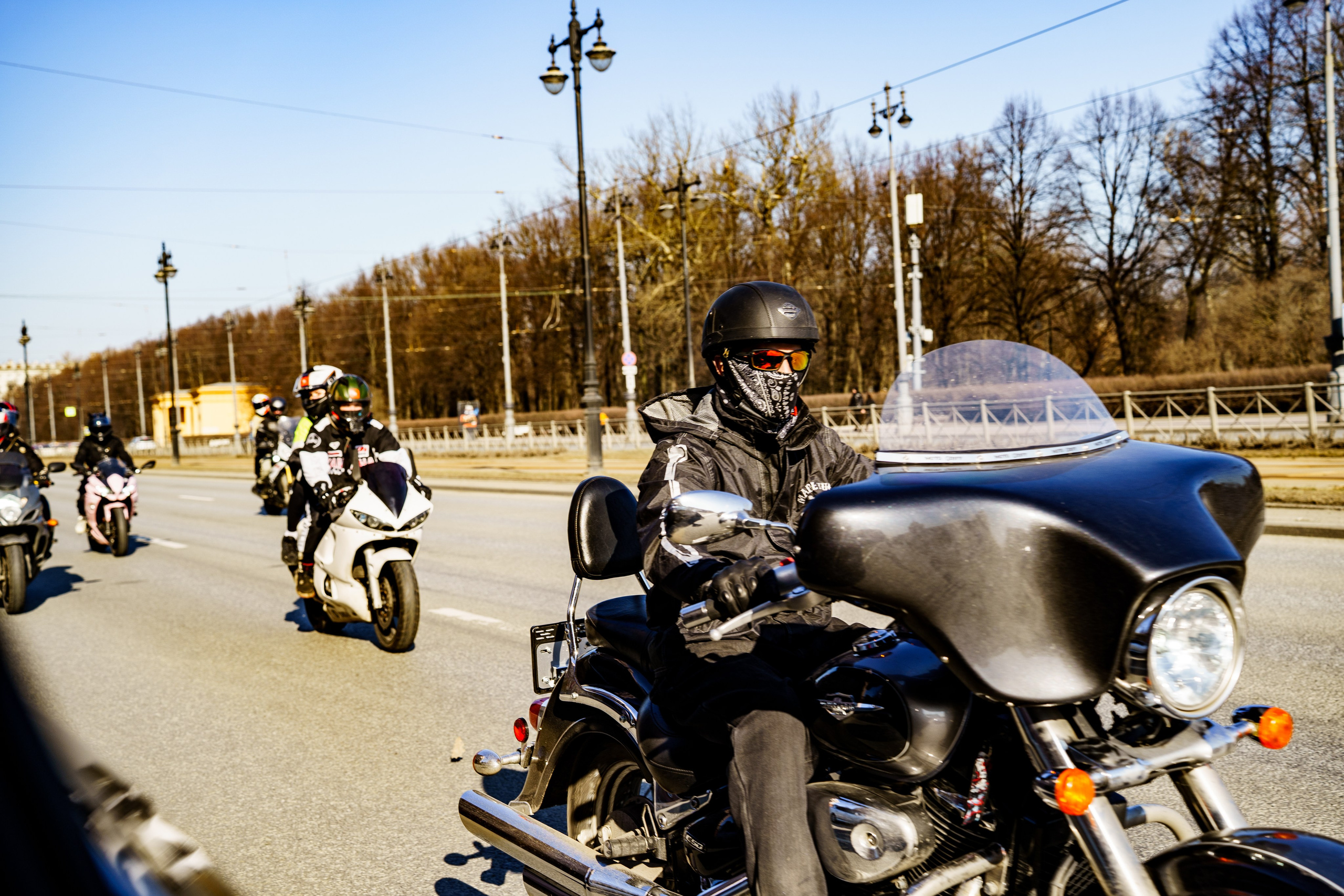 Прохват мотоклуба Norman Riders ч.1. Концертный и репортажный фотограф в Санкт-Петербурге Слава Пахомов