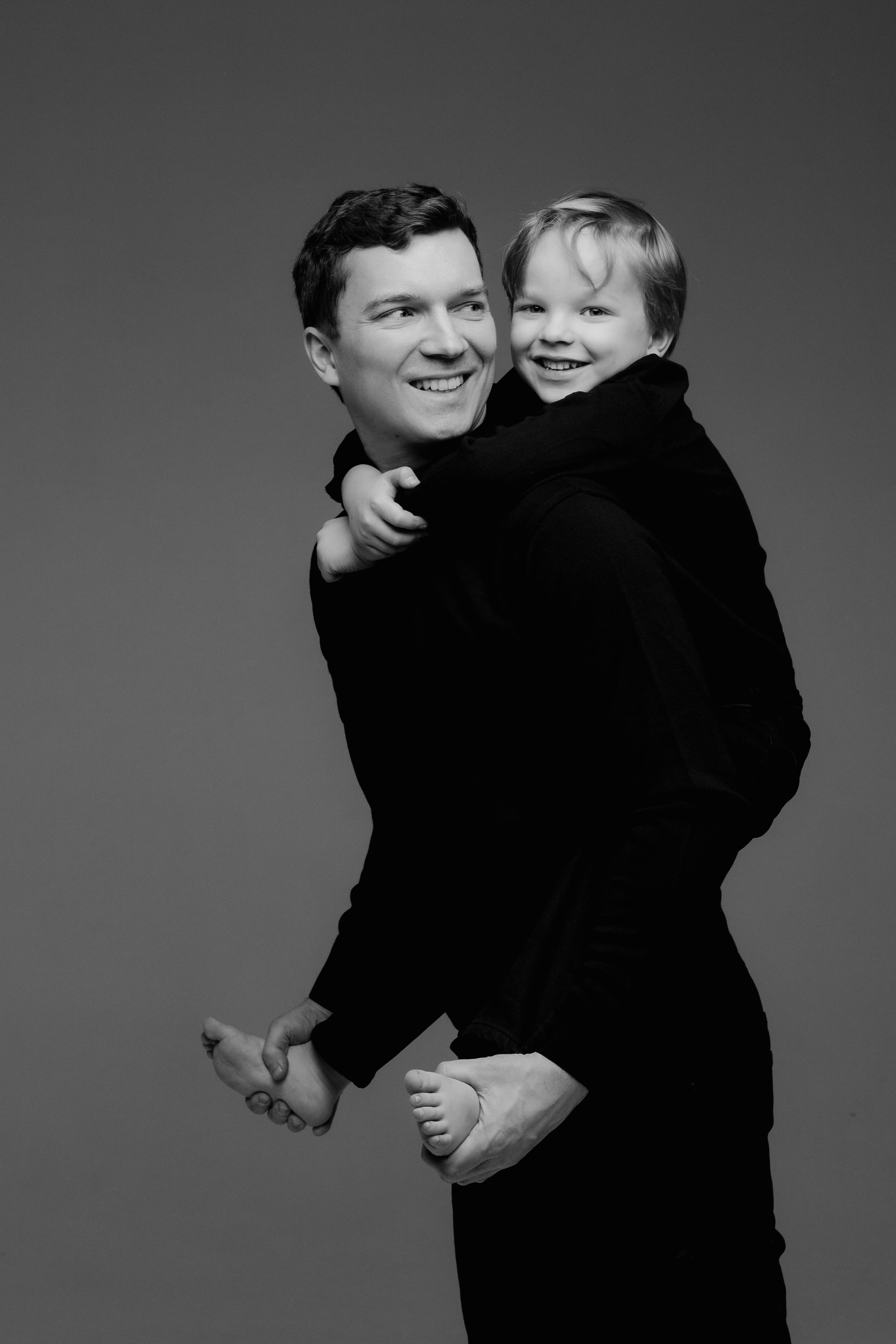 Семейная ЧБ. Фотограф в Москве Ольга Сатони