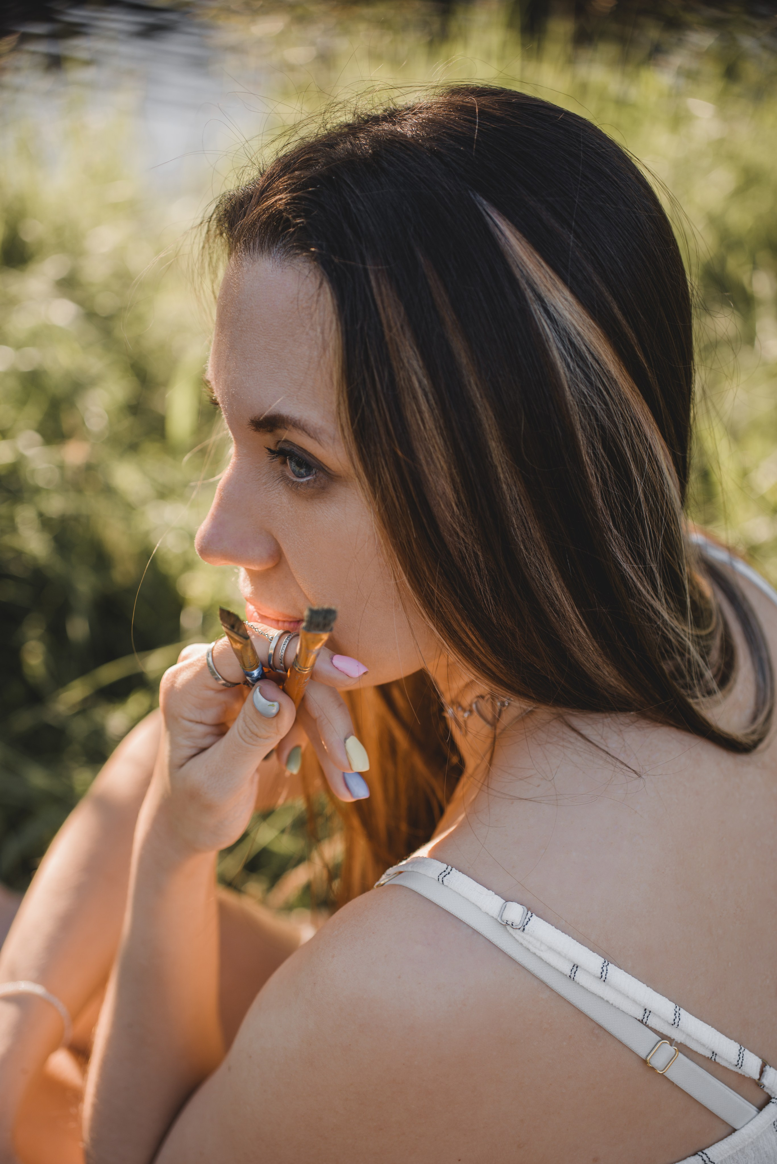 Виктория художник. Фотограф Людмила Белова