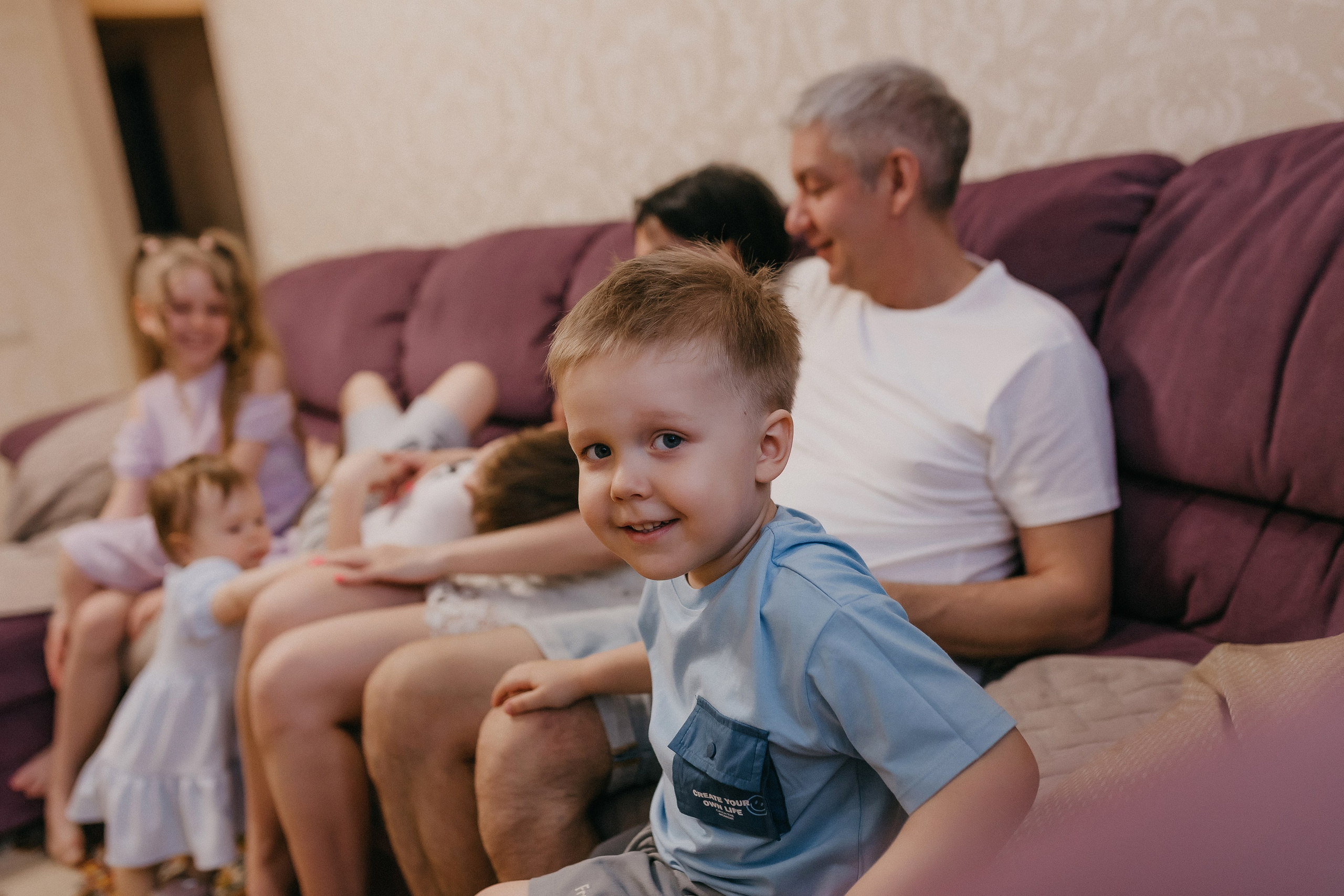 Вкусный завтрак. Семейный фотограф в Сургуте