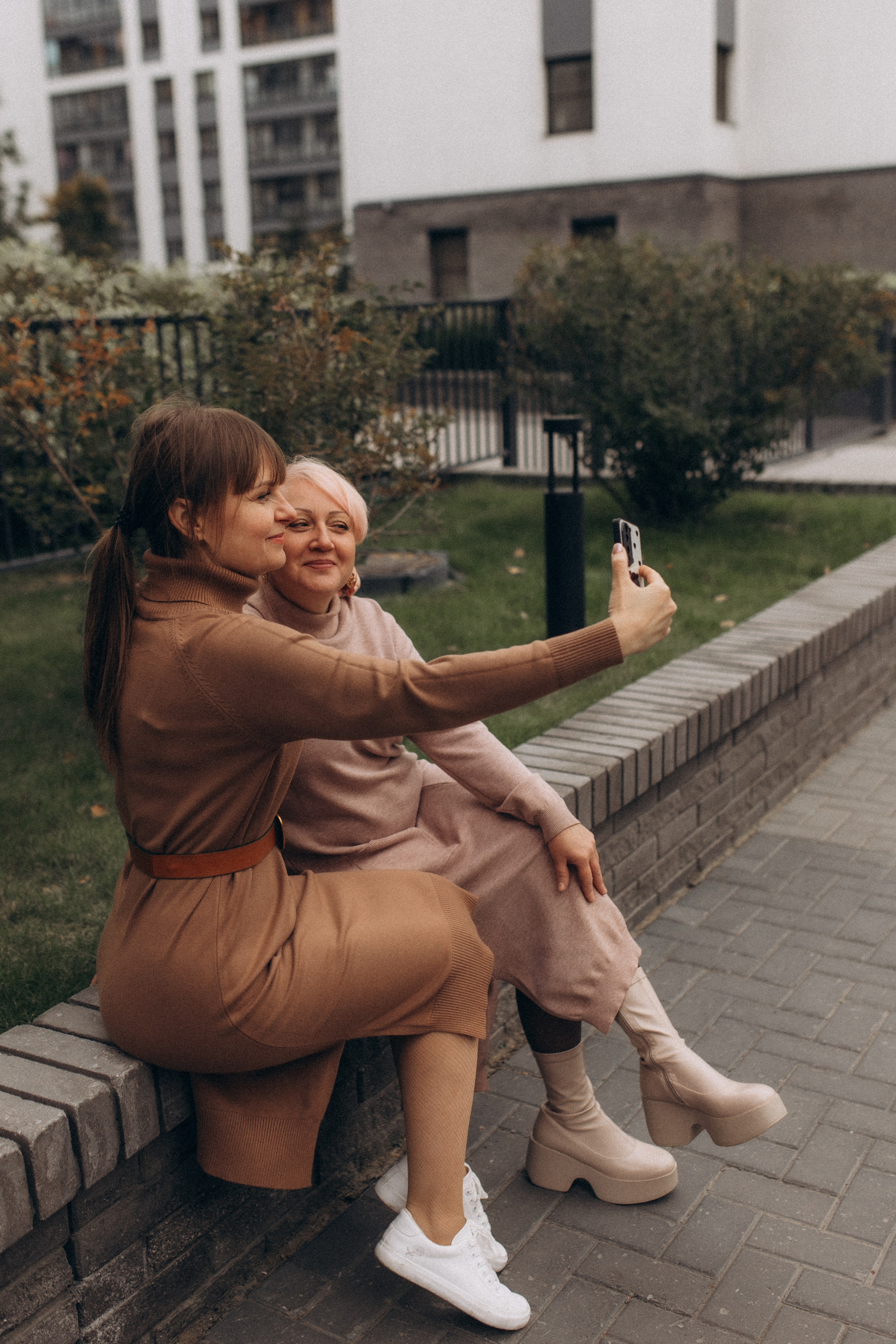 Прогулка по городу, осень. Семейный фотограф lifestyle в Новосибирске Елена Шпилевая