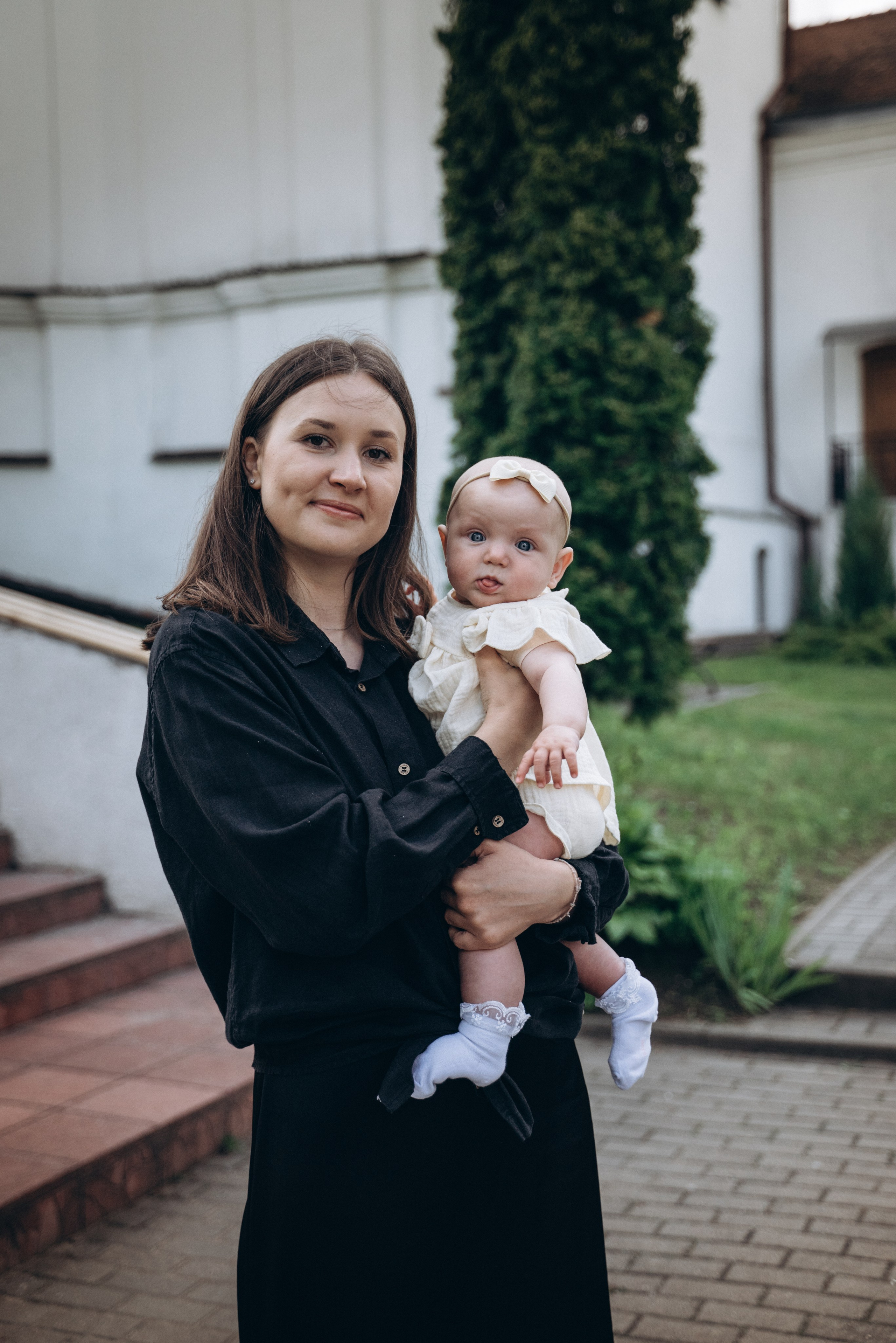 Крещение Леи (костёл в Заславле). Семейный фотограф в Минске Дарья Дреко