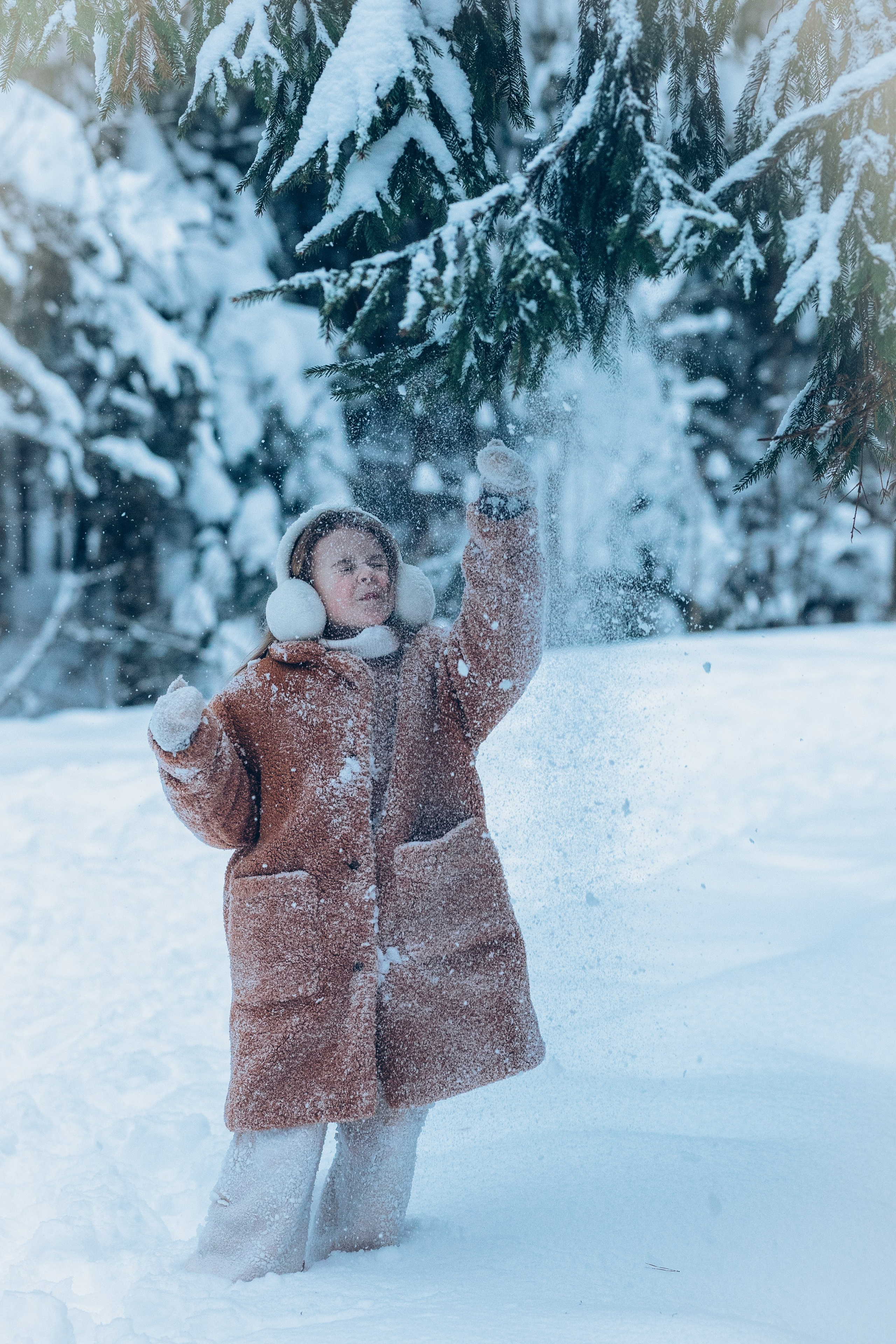 Снежные забавы. Фотограф Ирина Панина