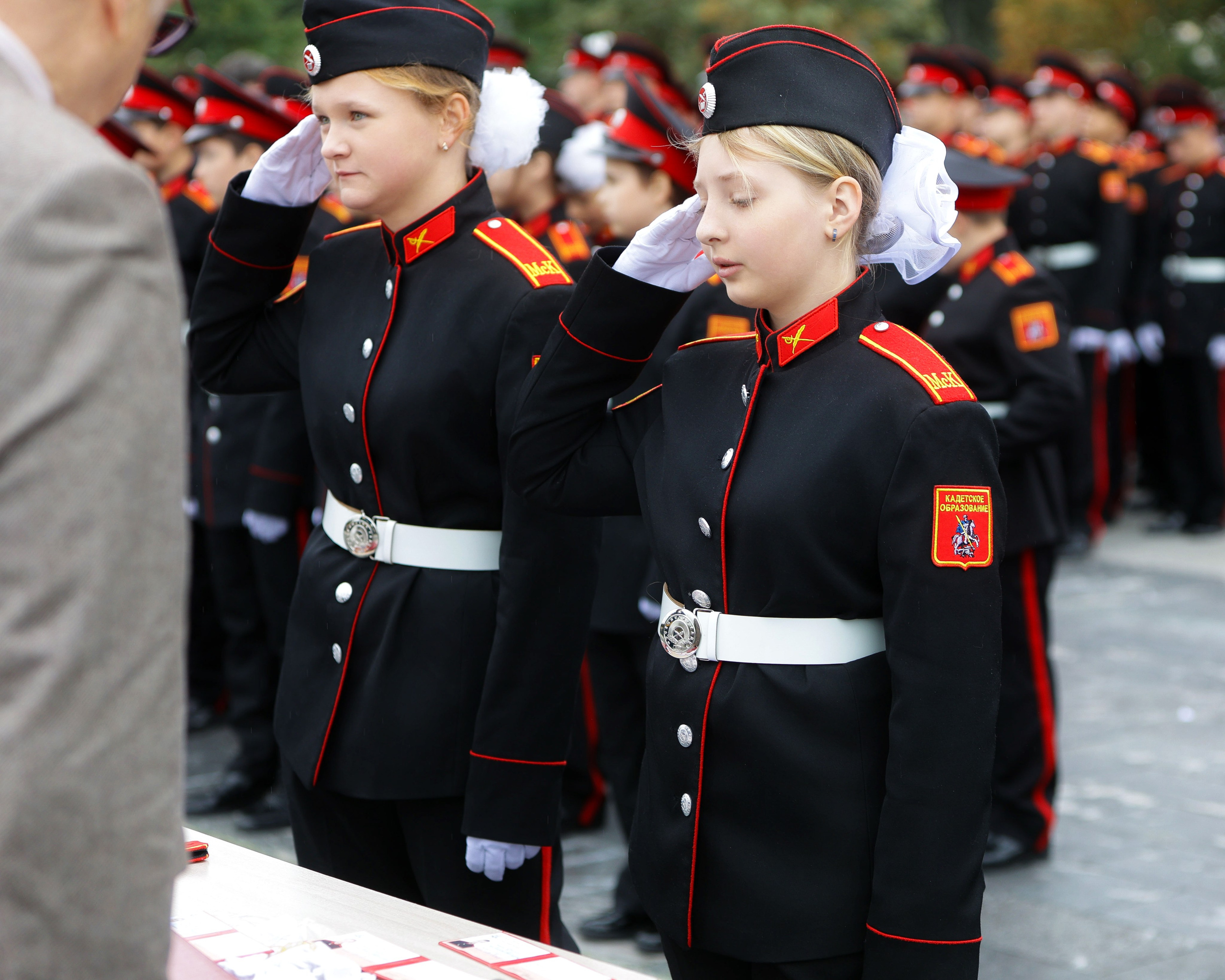 Посвящению в кадеты в Первом Московском кадетском корпусе, Дипломатической кадетской школы. Выпускные альбомы и школьный фотограф в Подольске, Троицке, Щербинке, Москве и Московской области