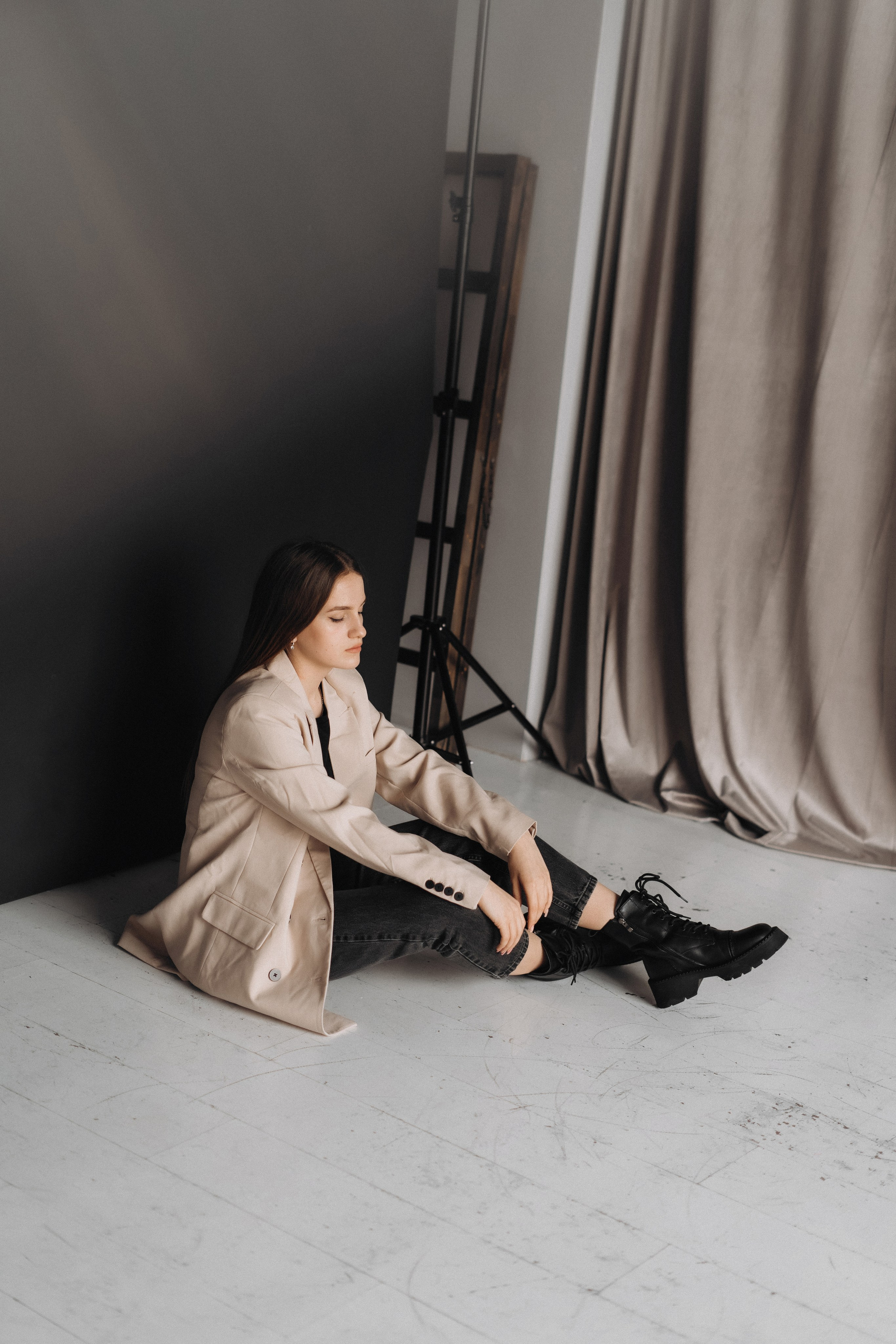 Портретная индивидуальная фотосессия в Москве. Фотограф Москва Виктория-Антуанетта