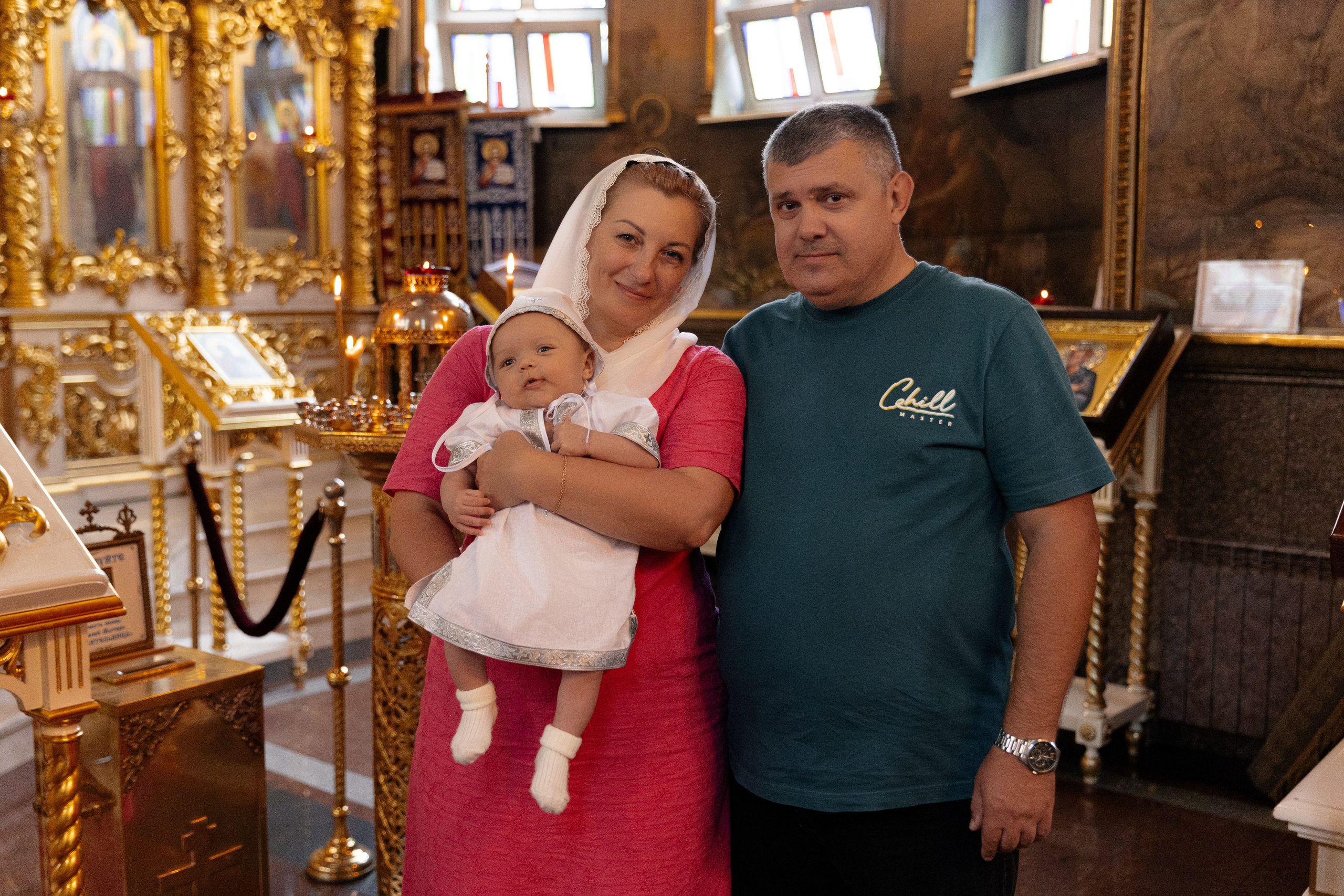 Крещение в Церкви иконы Божией Матери Целительницы. Свадебный фотограф и видеограф Краснодар, Ростов, Сочи, Новороссийск