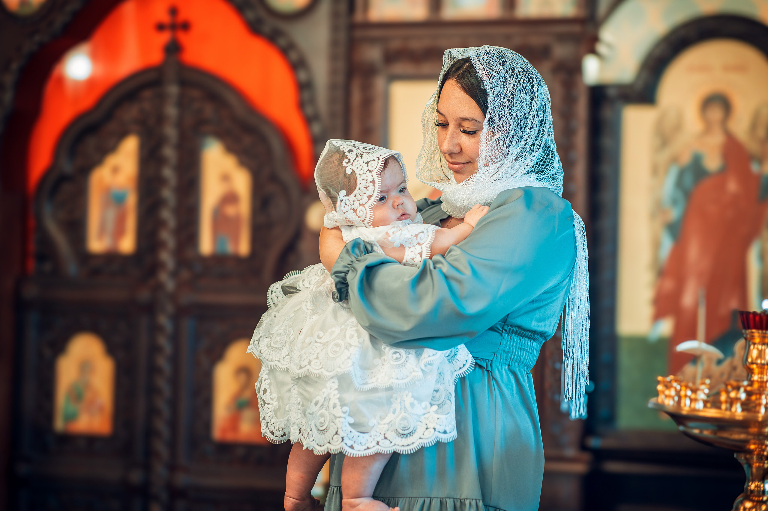 Таинство Крещения Ангелины 2024. Фотограф Таинств Крещение и Венчания г. Магадан Власова Ульяна